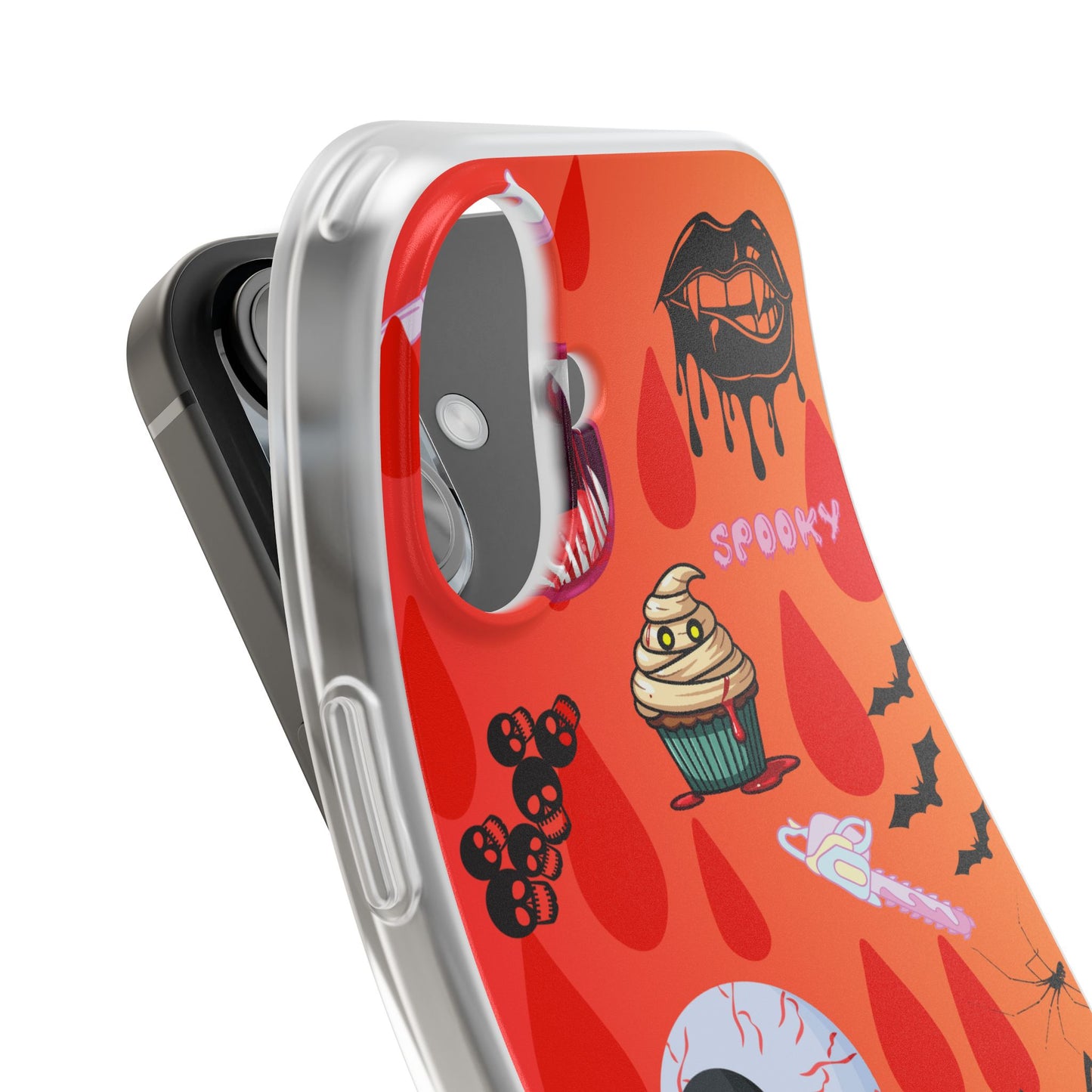 Spooky Flexi Cases for Halloween Lovers, Halloween Phone Case, Horror Phone Cover, Cute Creepy Case, Halloween Gifts