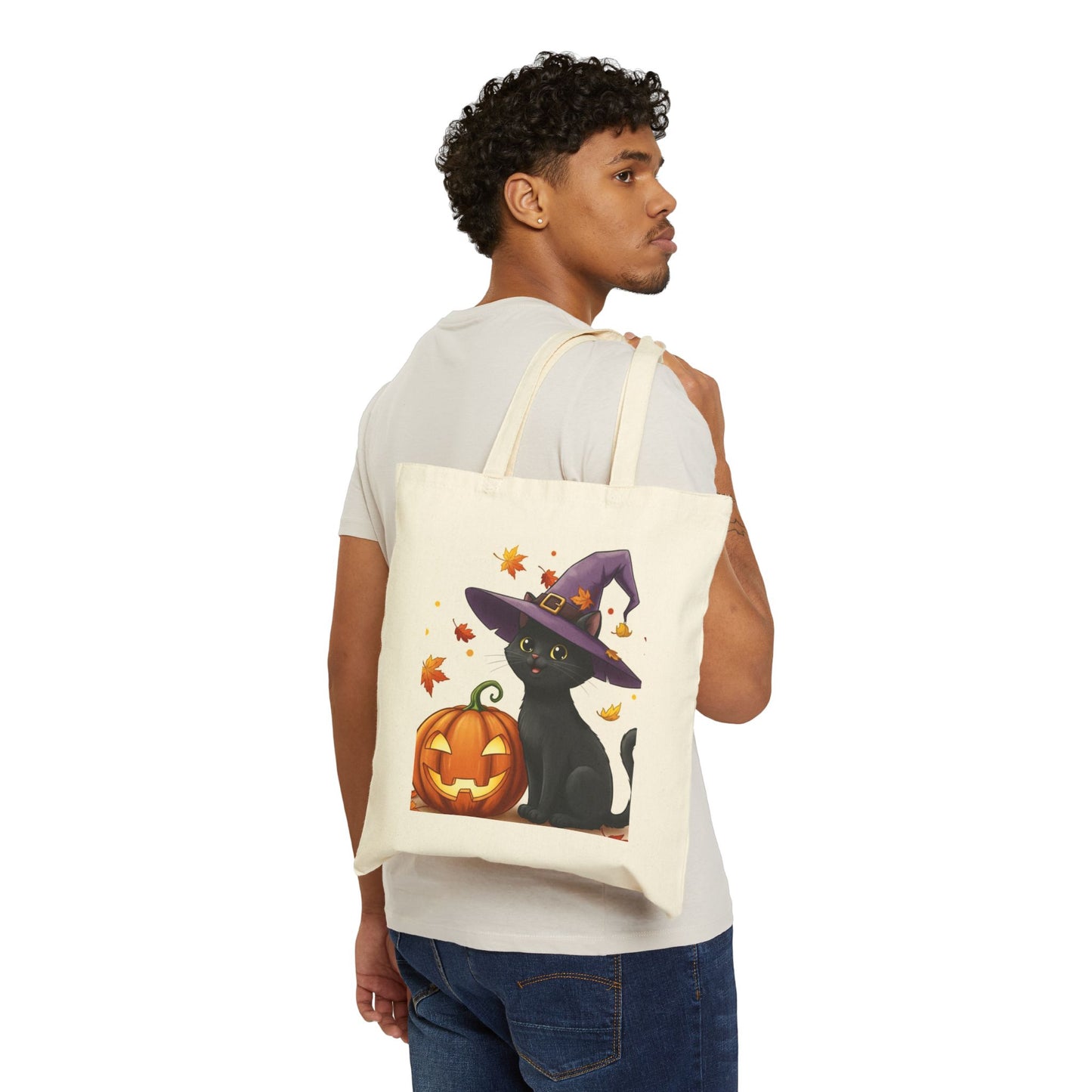 Halloween Black Cat Trick or Treat Bag for kids