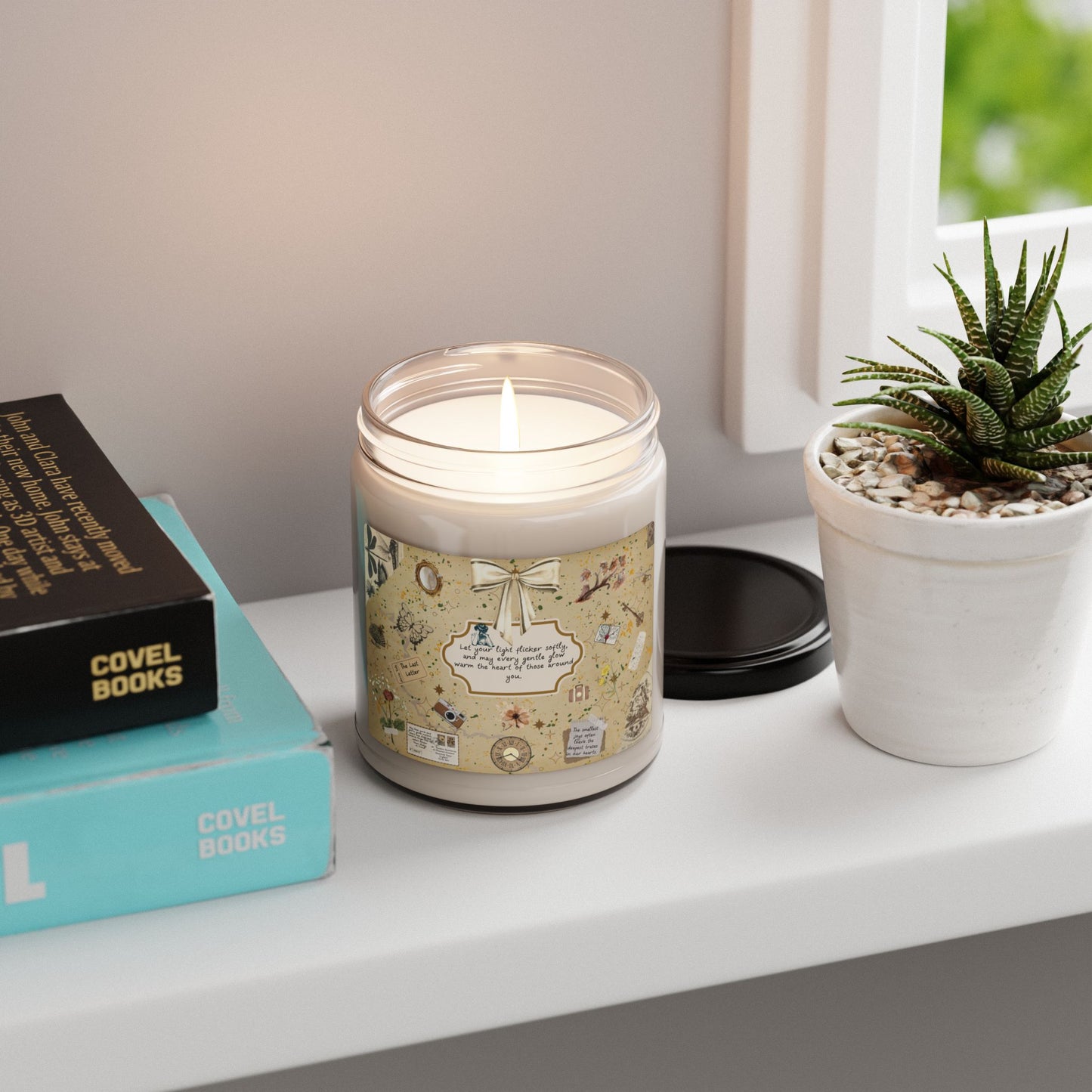 Scented Soy Candle - Cozy Home Decor, Aromatherapy Gift, Relaxation Aid, Eco-Friendly Candle for All Occasions, Hand-Poured
