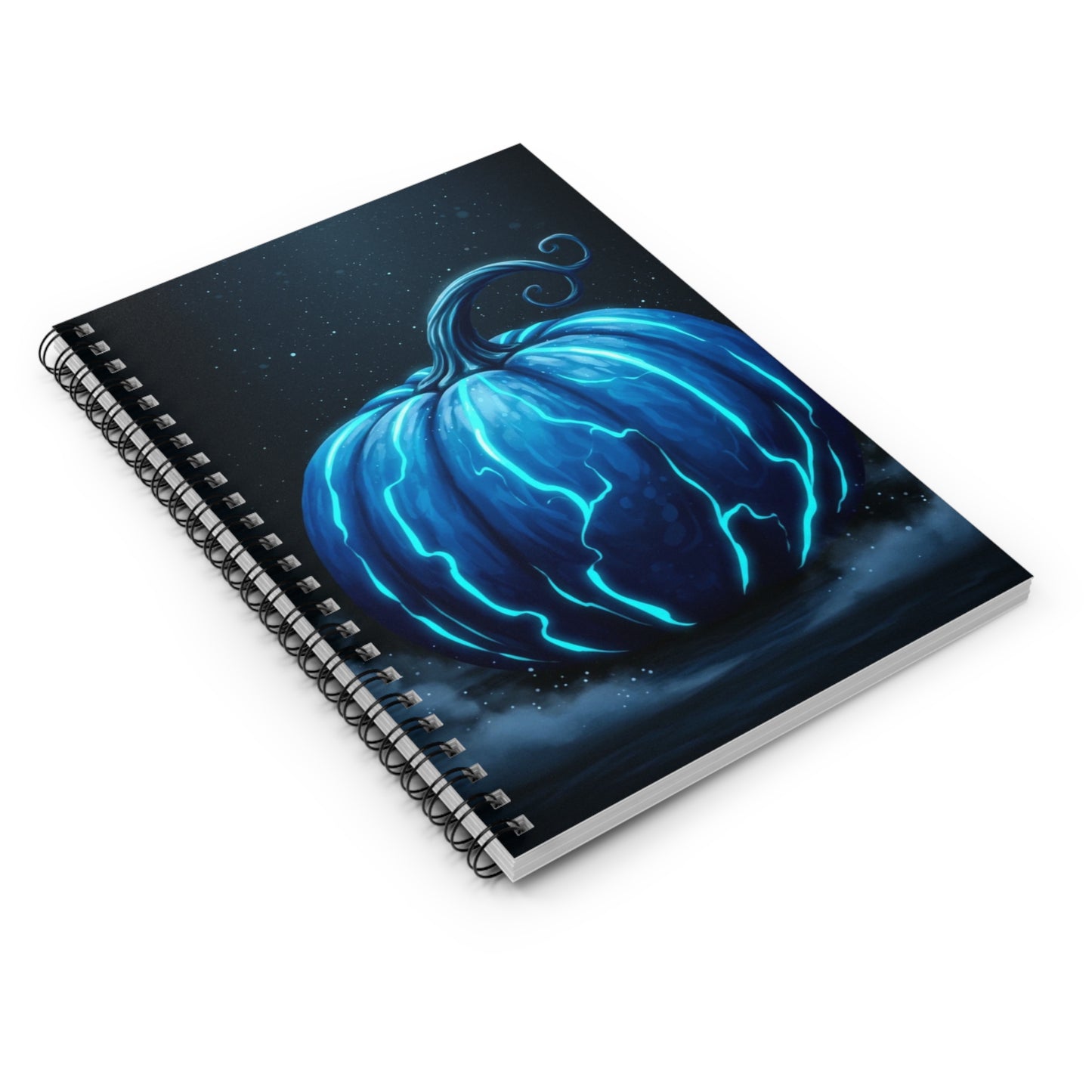 Enchanted Pumpkin Spiral Notebook - Perfect for Halloween Planning, Fall Journaling, Creative Writing, Gift for Spooky Lovers