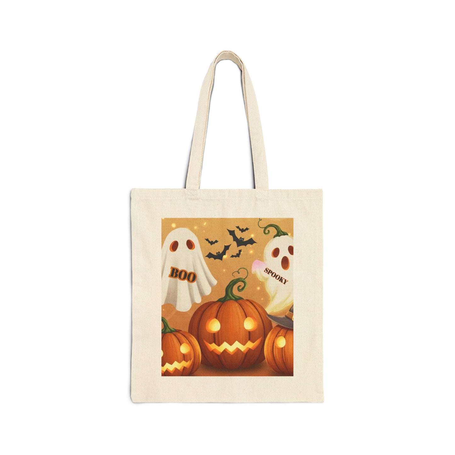 Halloween Cotton Canvas Trick or Treat bags for kids