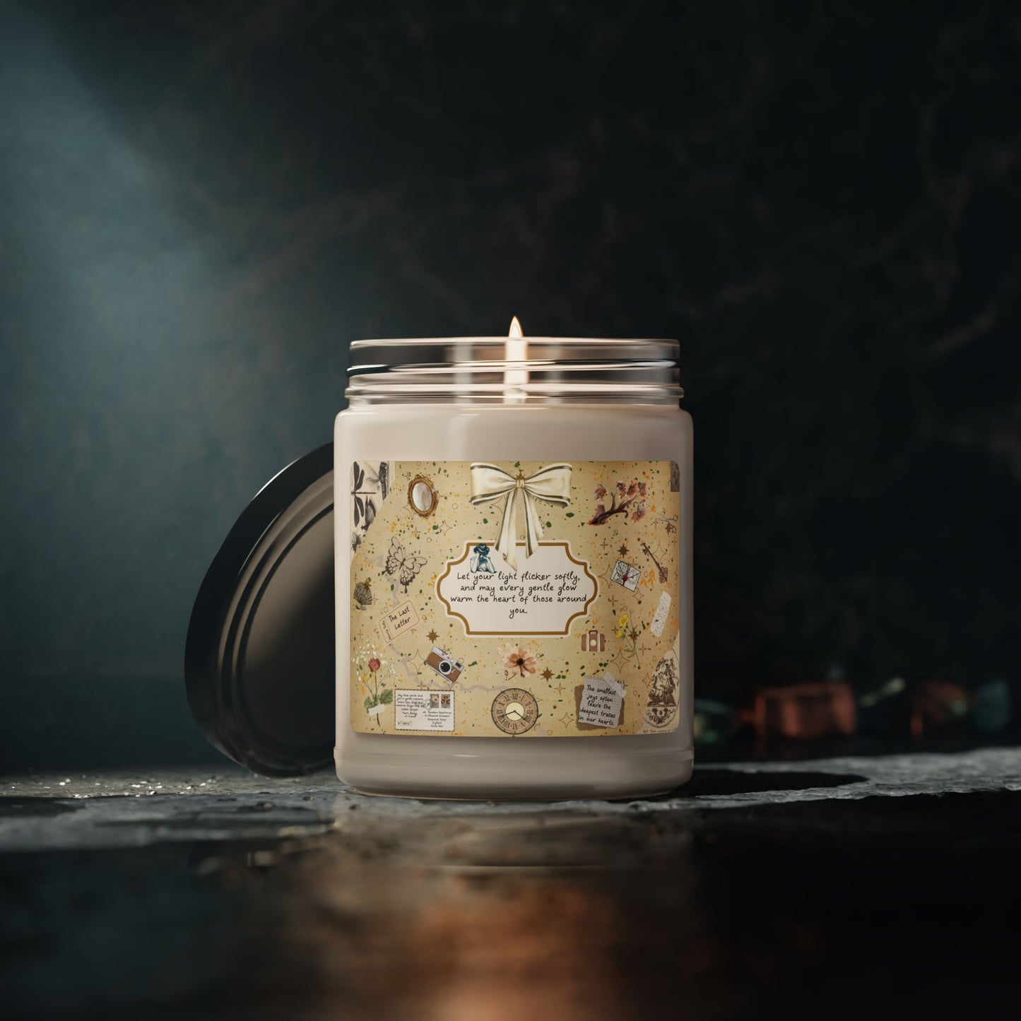Scented Soy Candle - Cozy Home Decor, Aromatherapy Gift, Relaxation Aid, Eco-Friendly Candle for All Occasions, Hand-Poured