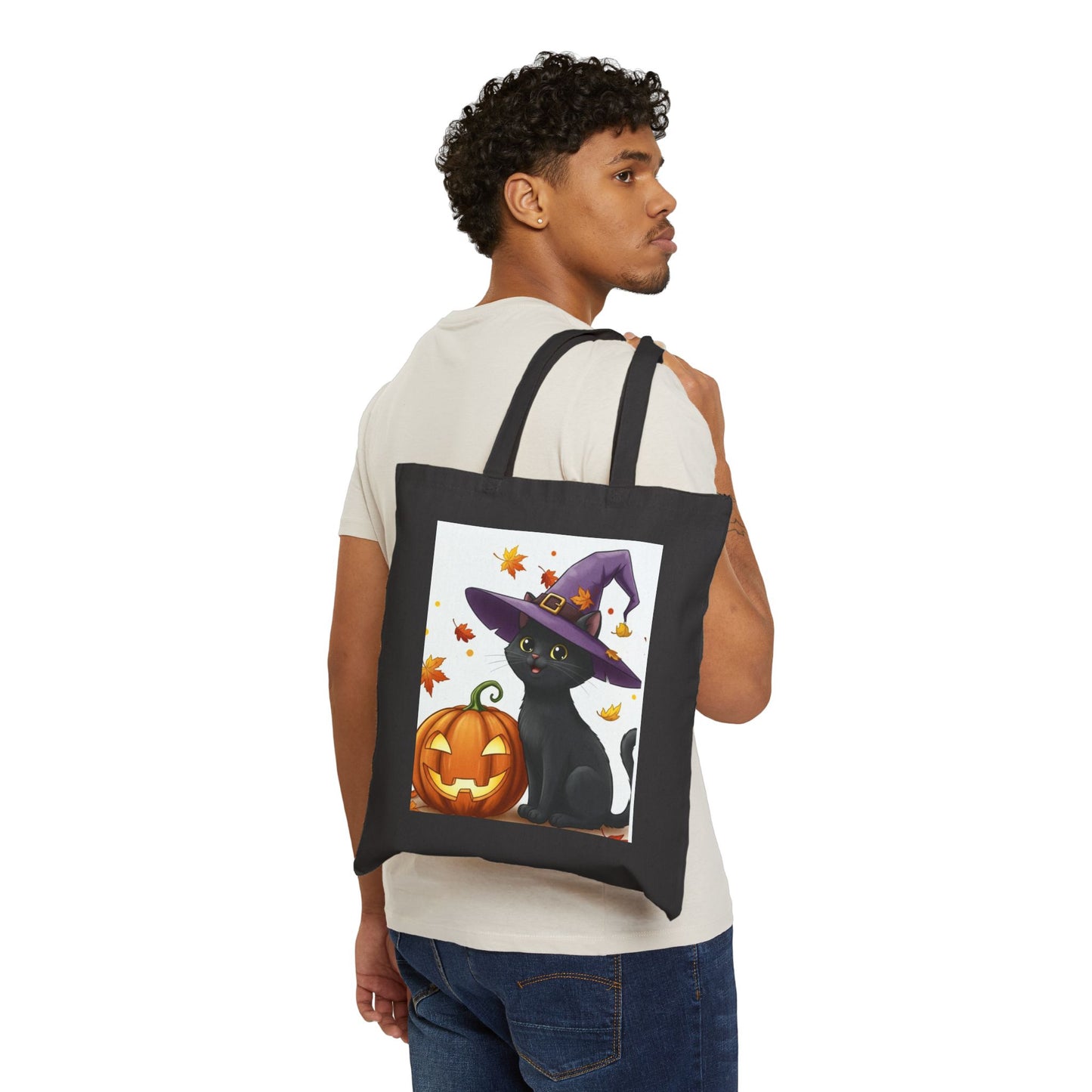 Halloween Black Cat Trick or Treat Bag for kids