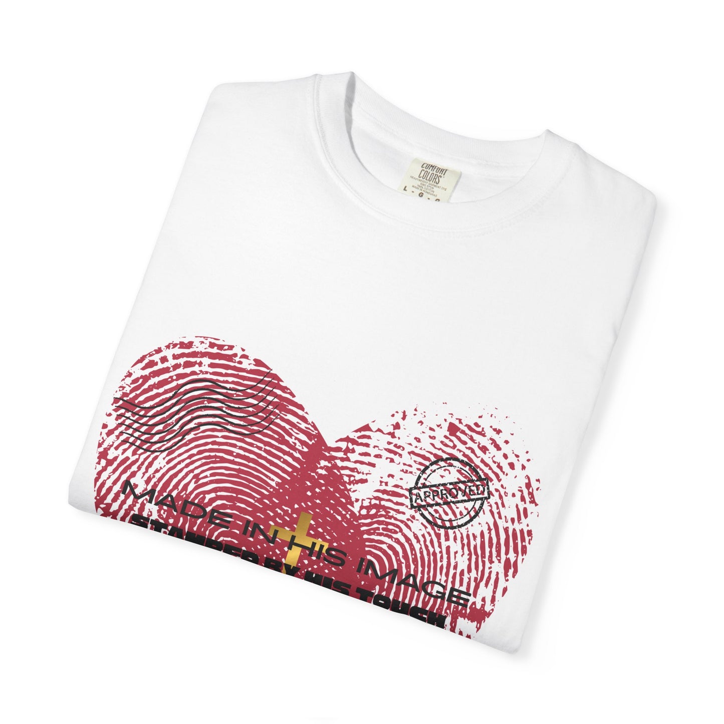 Love Affirmation T-Shirt, Heart Design Tee, Faith-Based Fashion