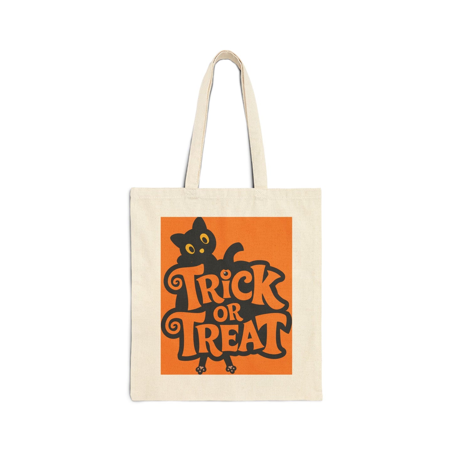 Halloween Black Cat Trick or Treat Bag for kids