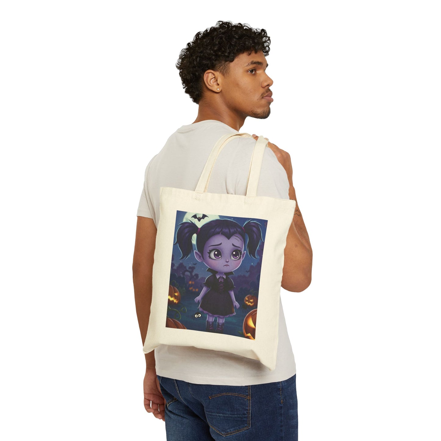 Cute Halloween Cotton Trick or Treat Bag for Kids