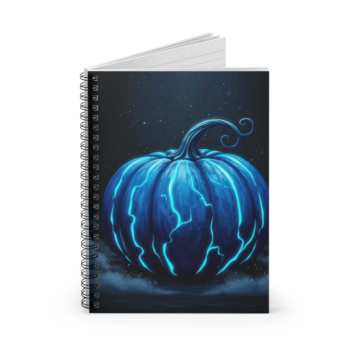 Enchanted Pumpkin Spiral Notebook - Perfect for Halloween Planning, Fall Journaling, Creative Writing, Gift for Spooky Lovers