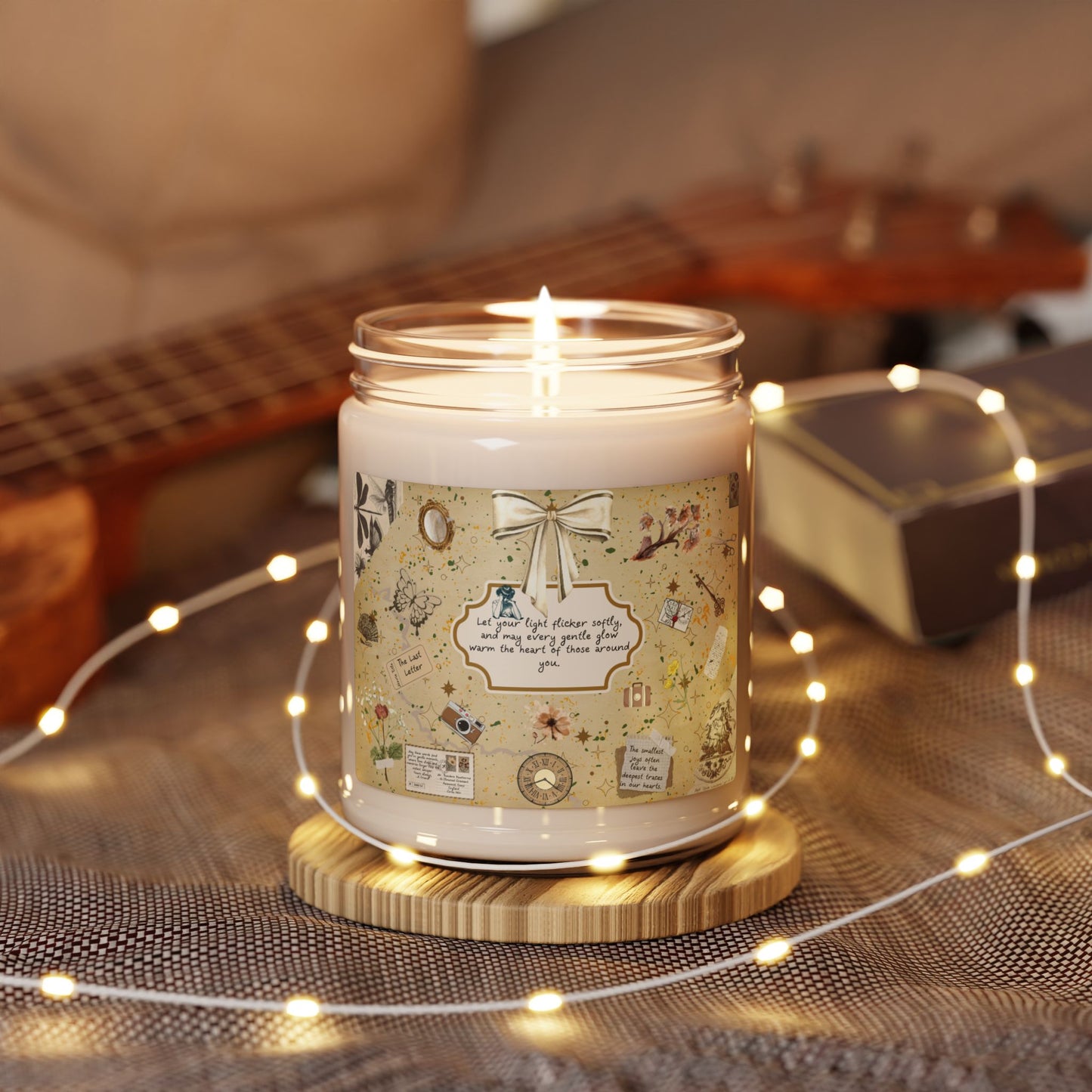 Scented Soy Candle - Cozy Home Decor, Aromatherapy Gift, Relaxation Aid, Eco-Friendly Candle for All Occasions, Hand-Poured