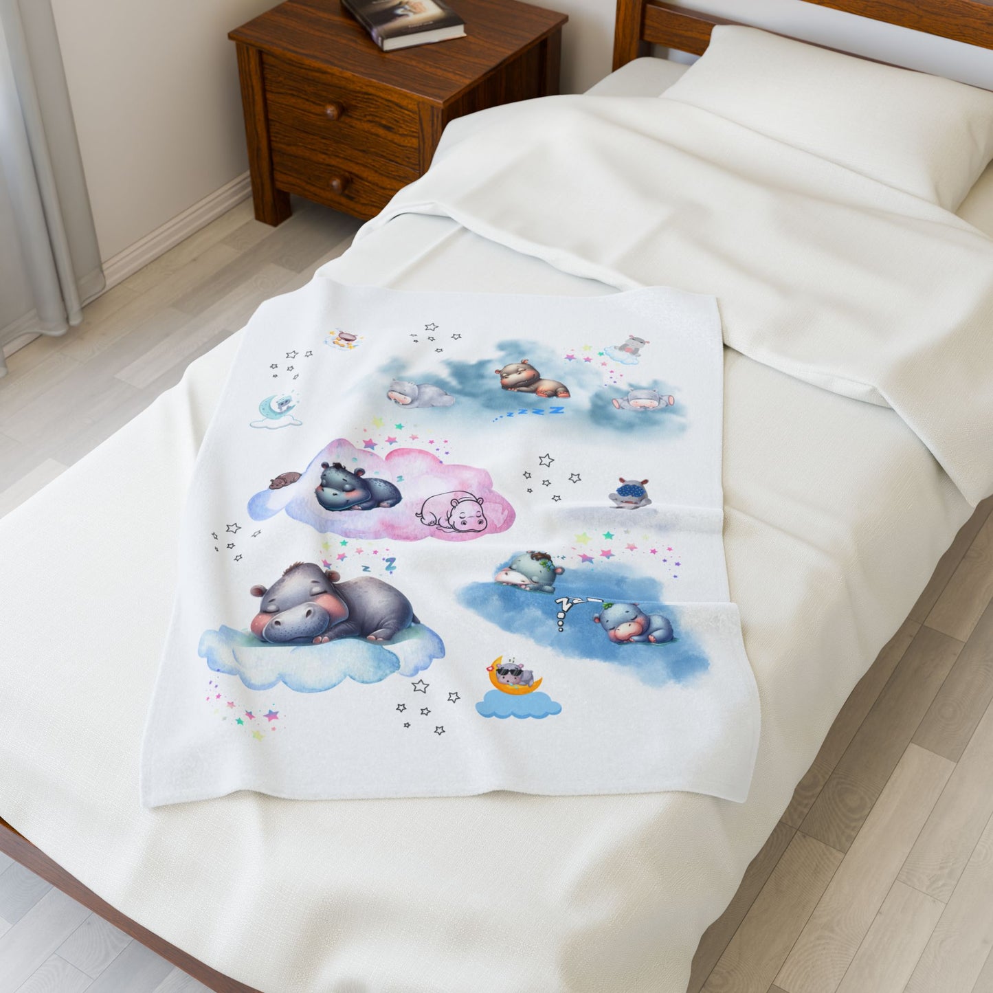 Cute Animal Dreams Blanket-Soft Velvet Blanket
