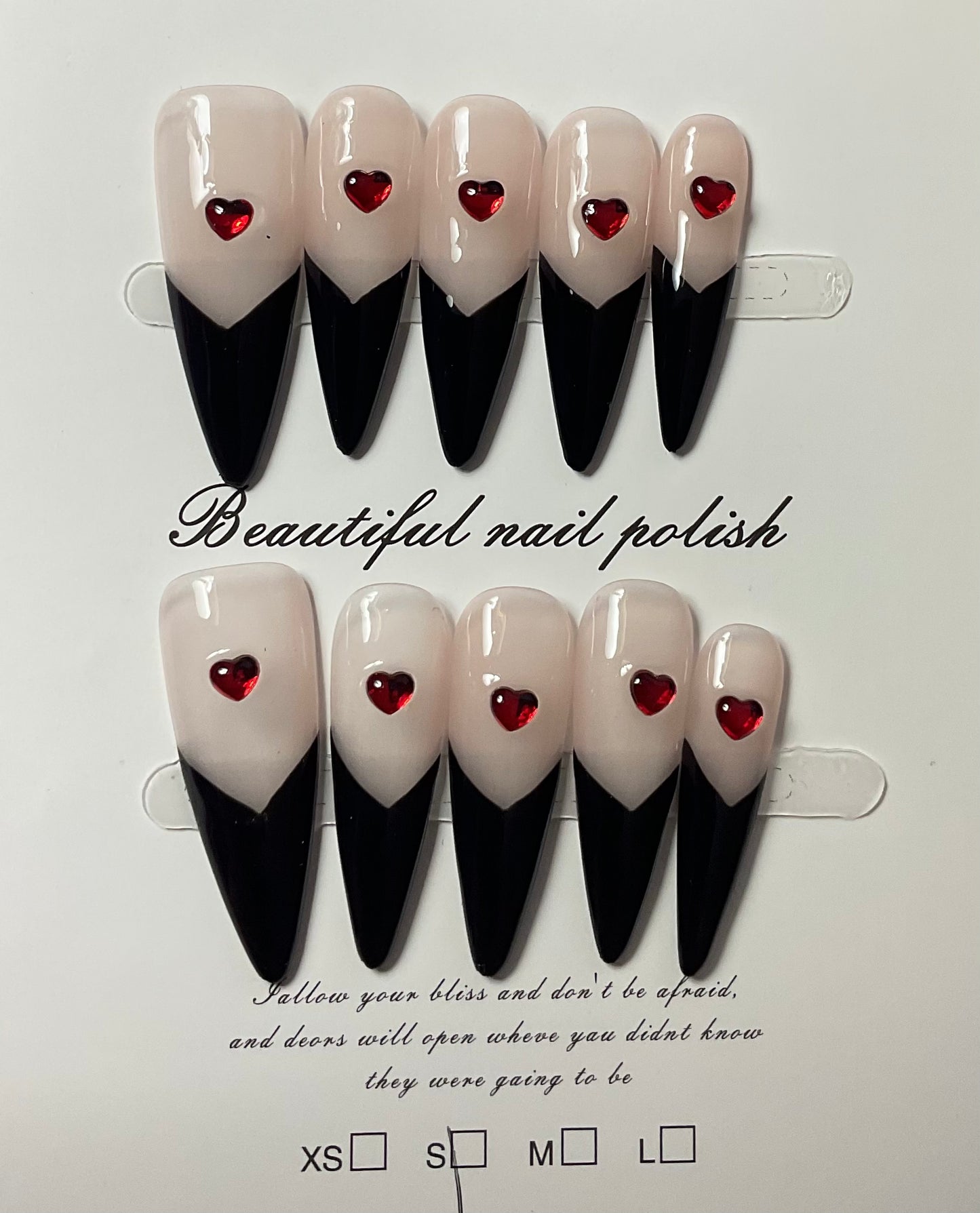 Heartfelt Press On Nails