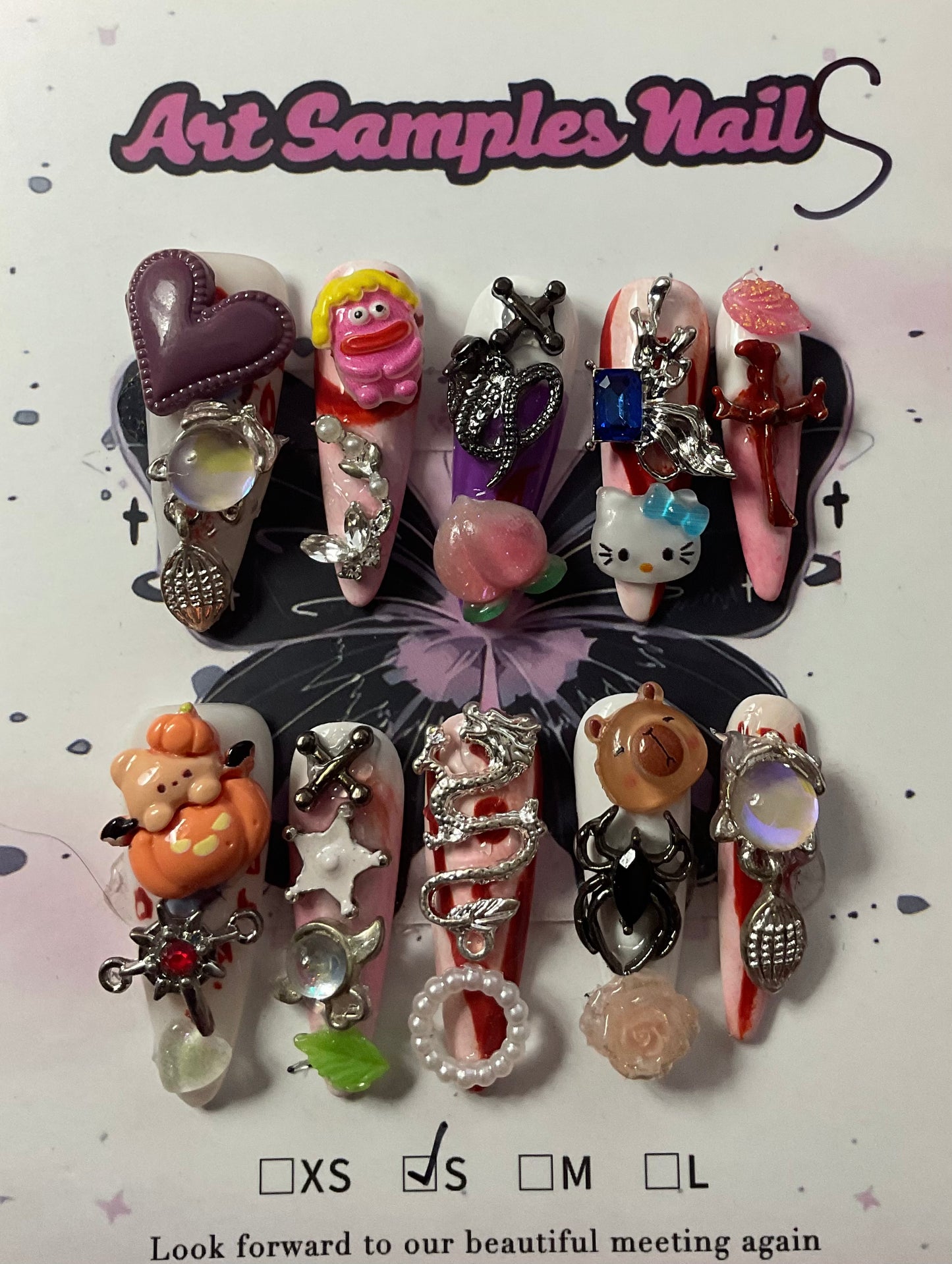 A Little Bit of Everything Press On Nails