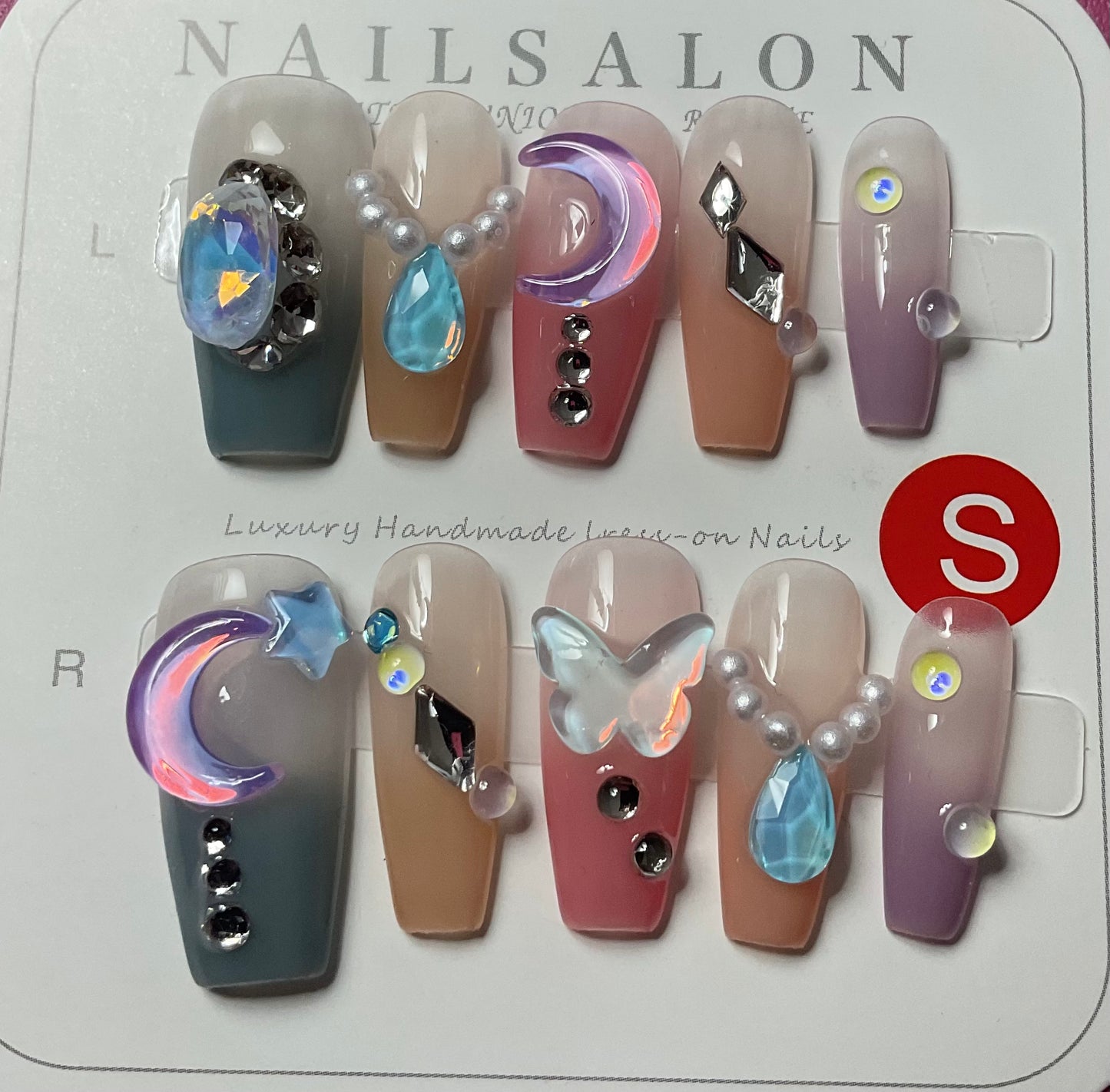 Moonlit Fantasy Press On Nails