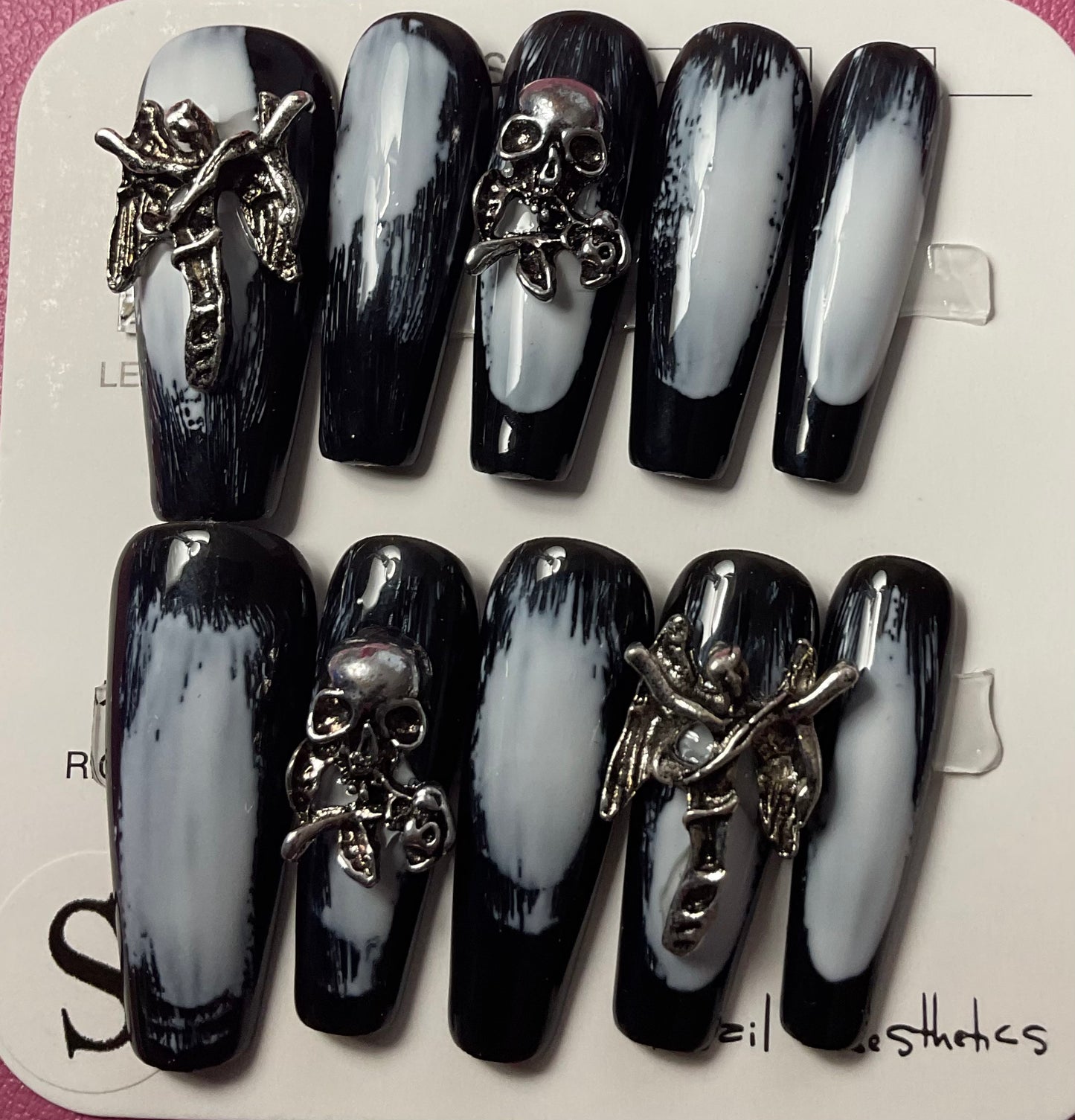Dark Elegance Press On Nails