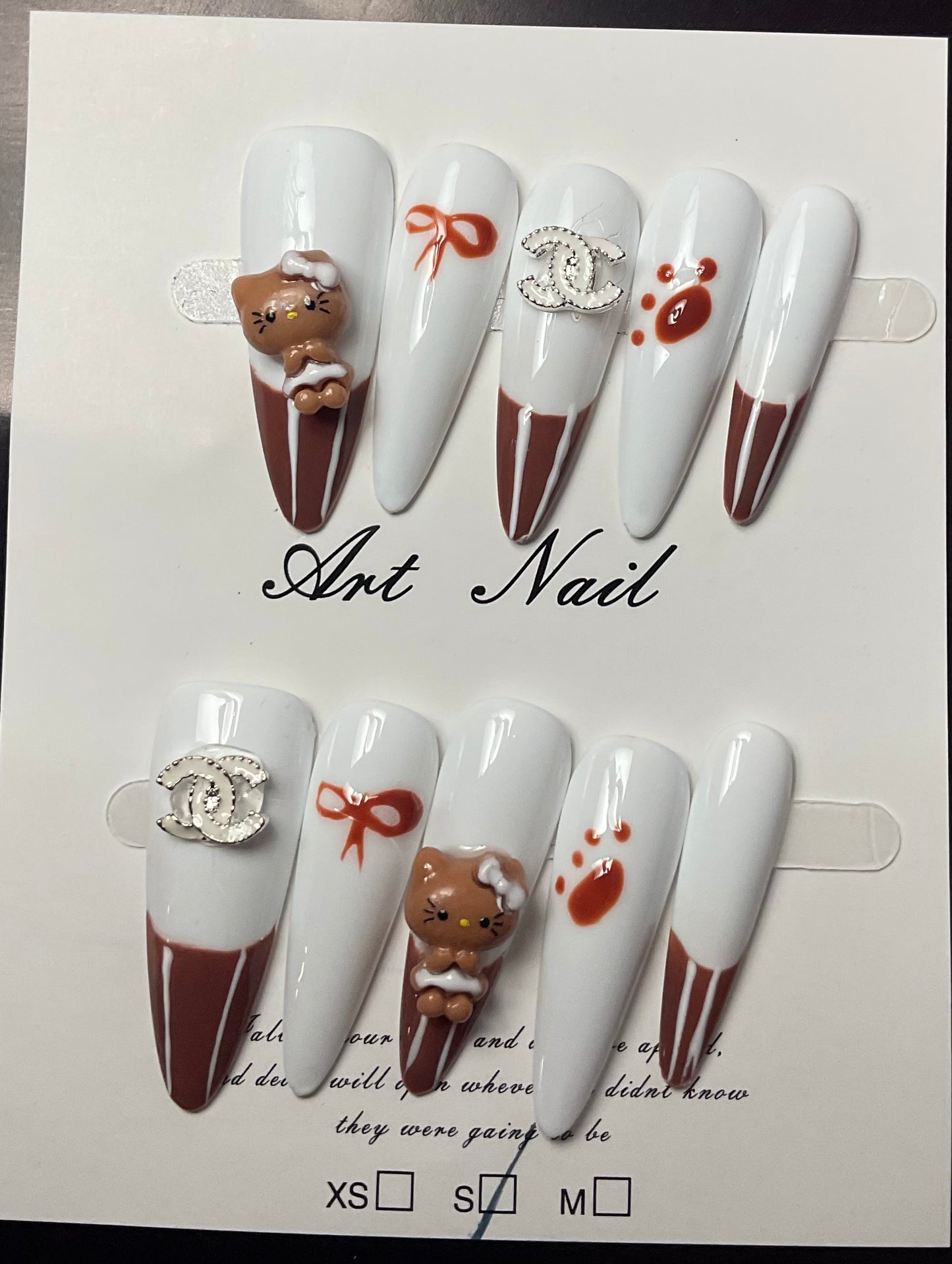 Cocoa & Kitty Press On Nails