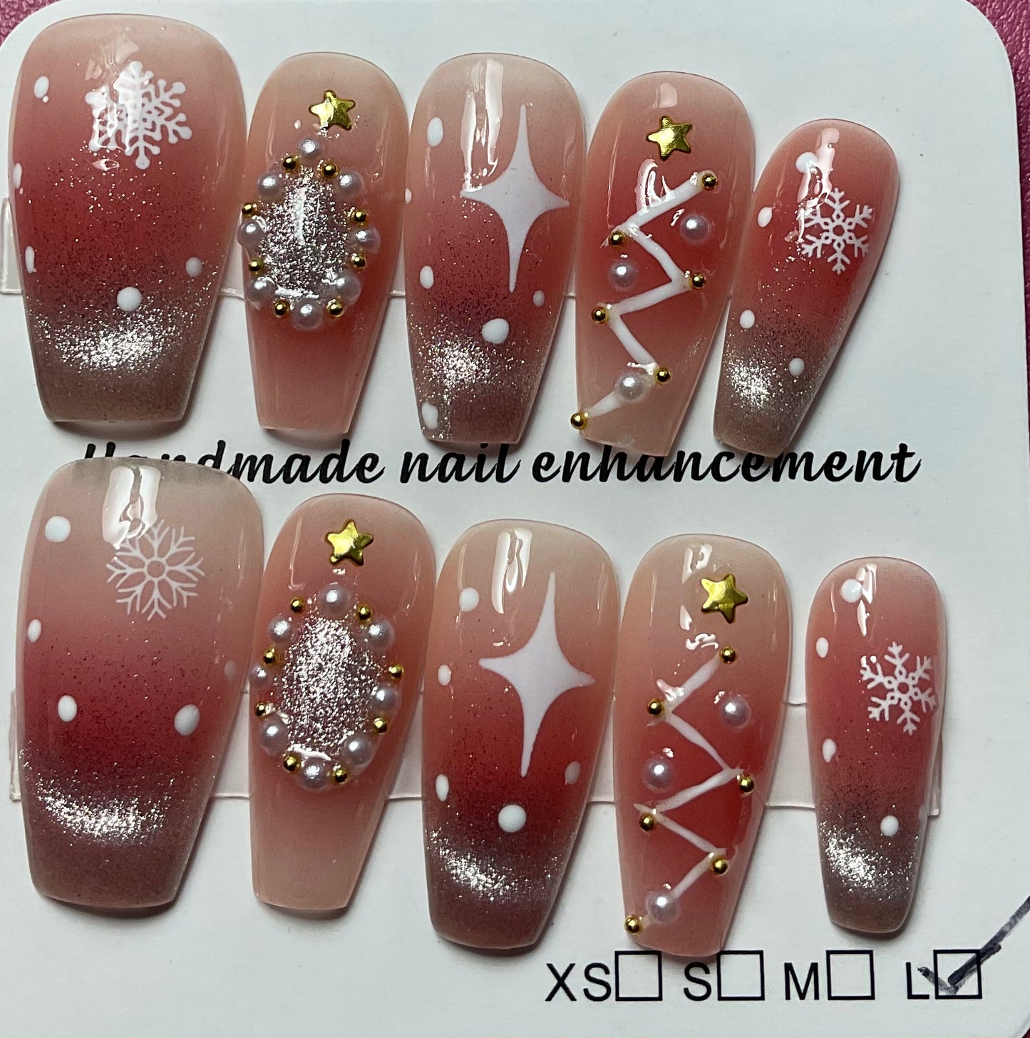 Winter Wonderland Press On Nails