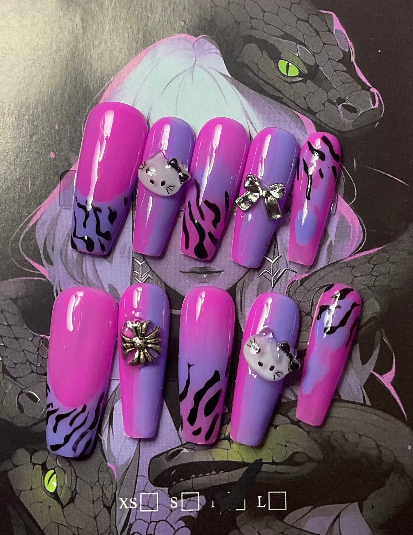 Purple Reign Press On Nails