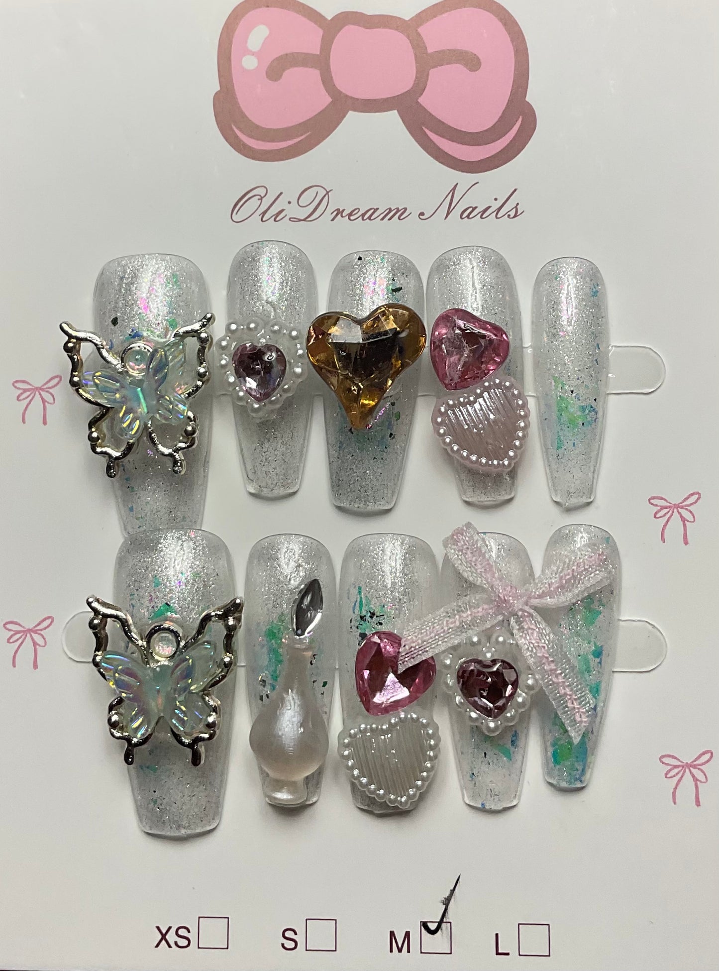 Oil Dream Press On Nails