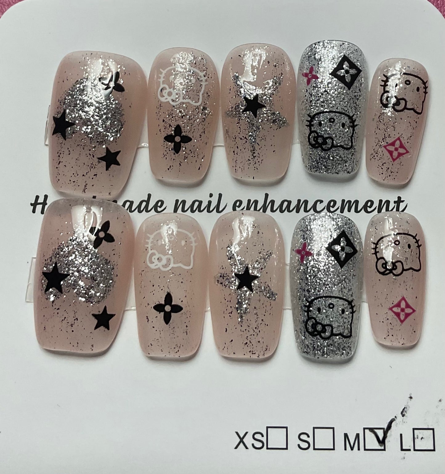 Hello Kitty Press On Nails