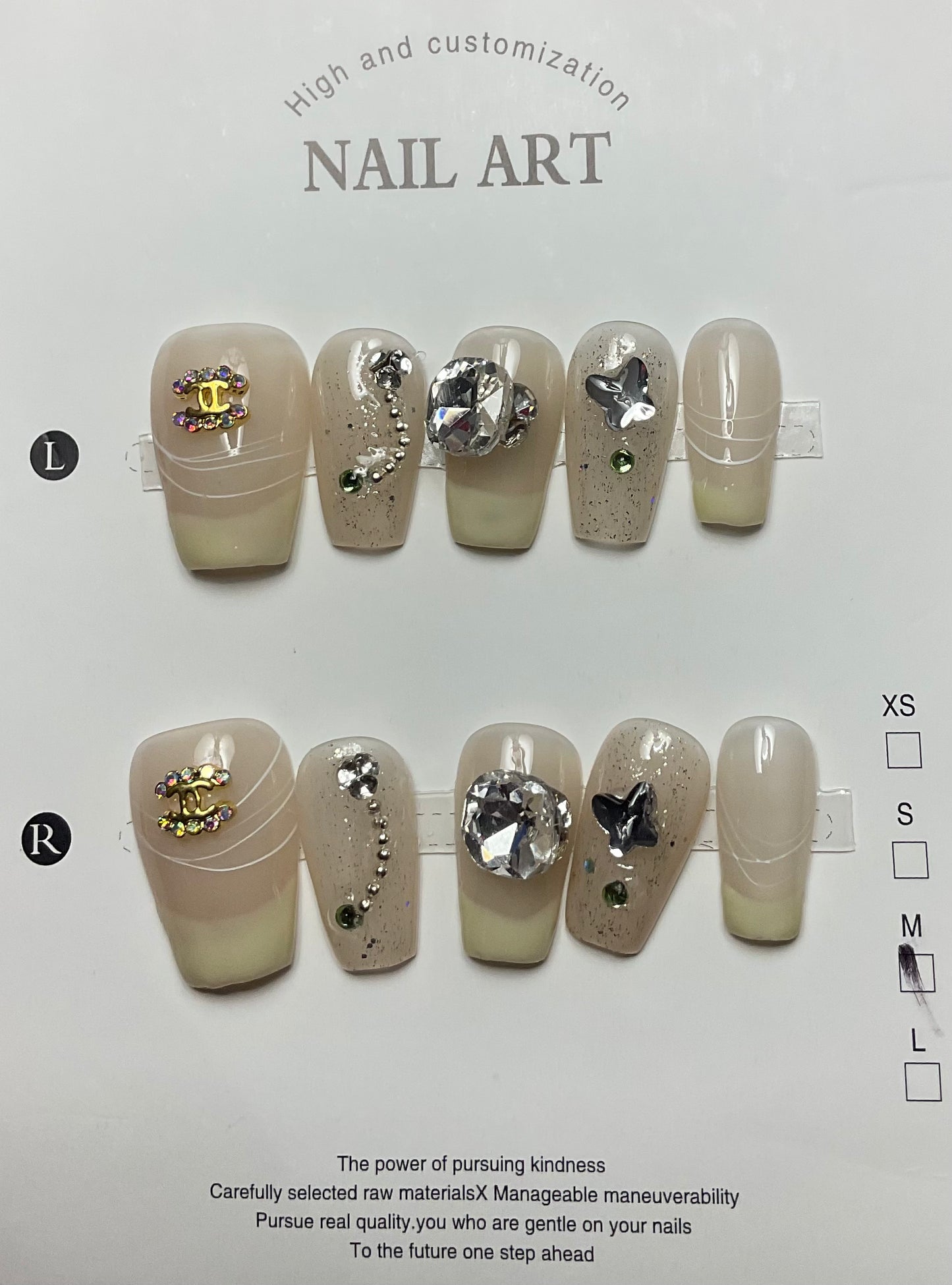 Chic & Dazzling Press On Nails