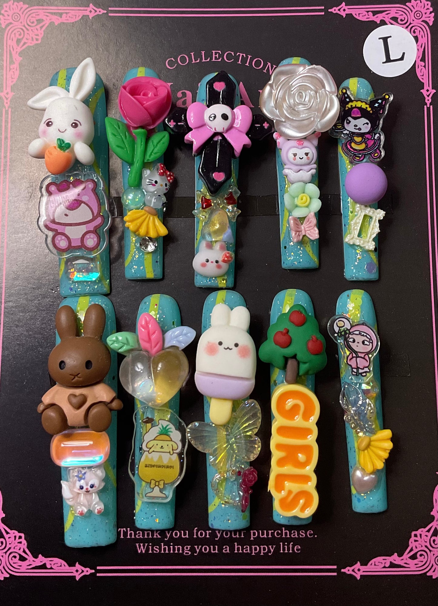 Junk Press On Nails
