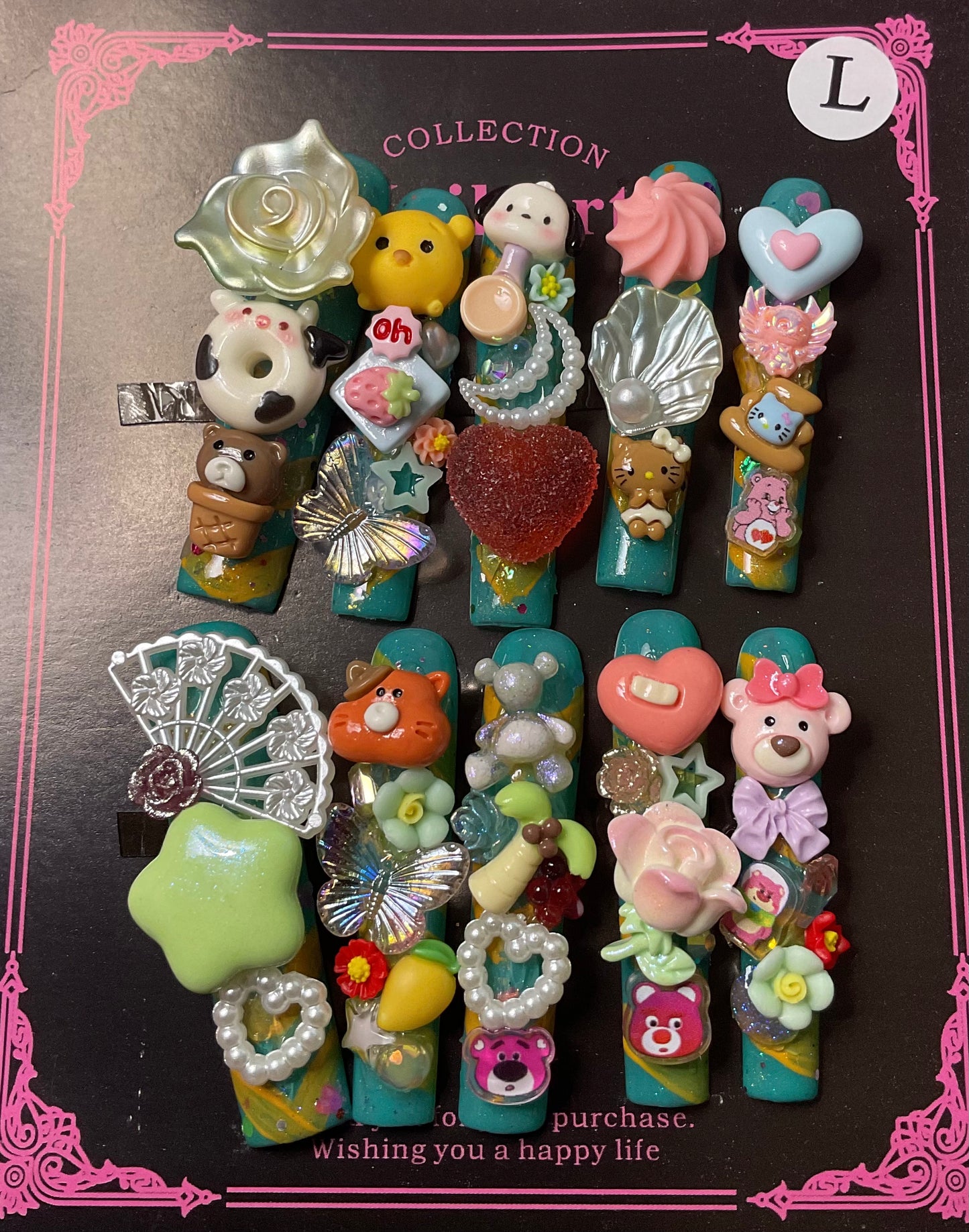 Junk Press On Nails