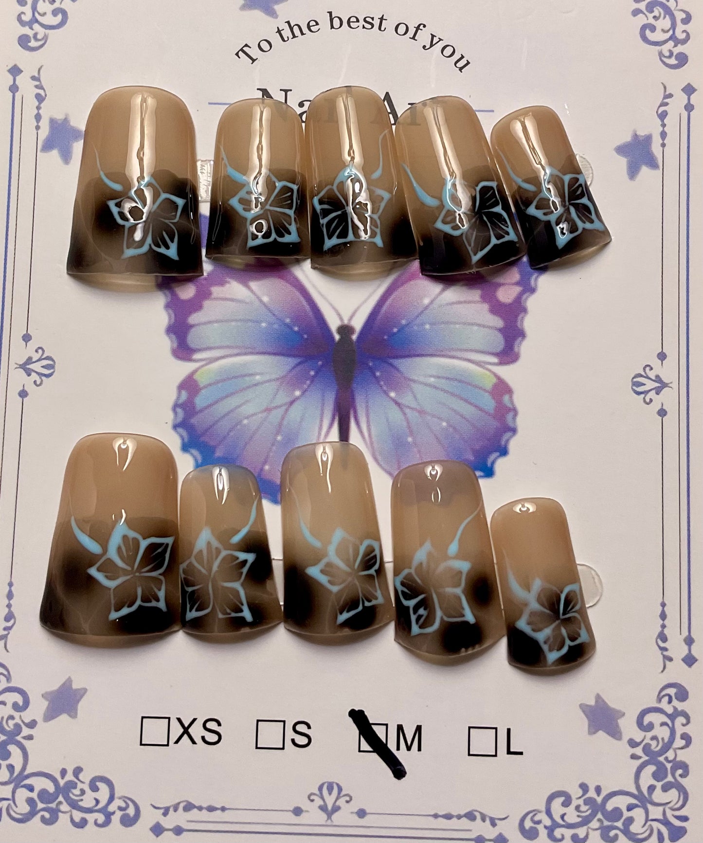 Sparkle & Shine Press On Duck Nails
