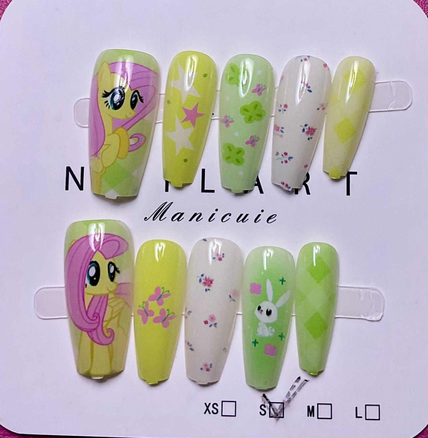 My Little Pony Press On Nails