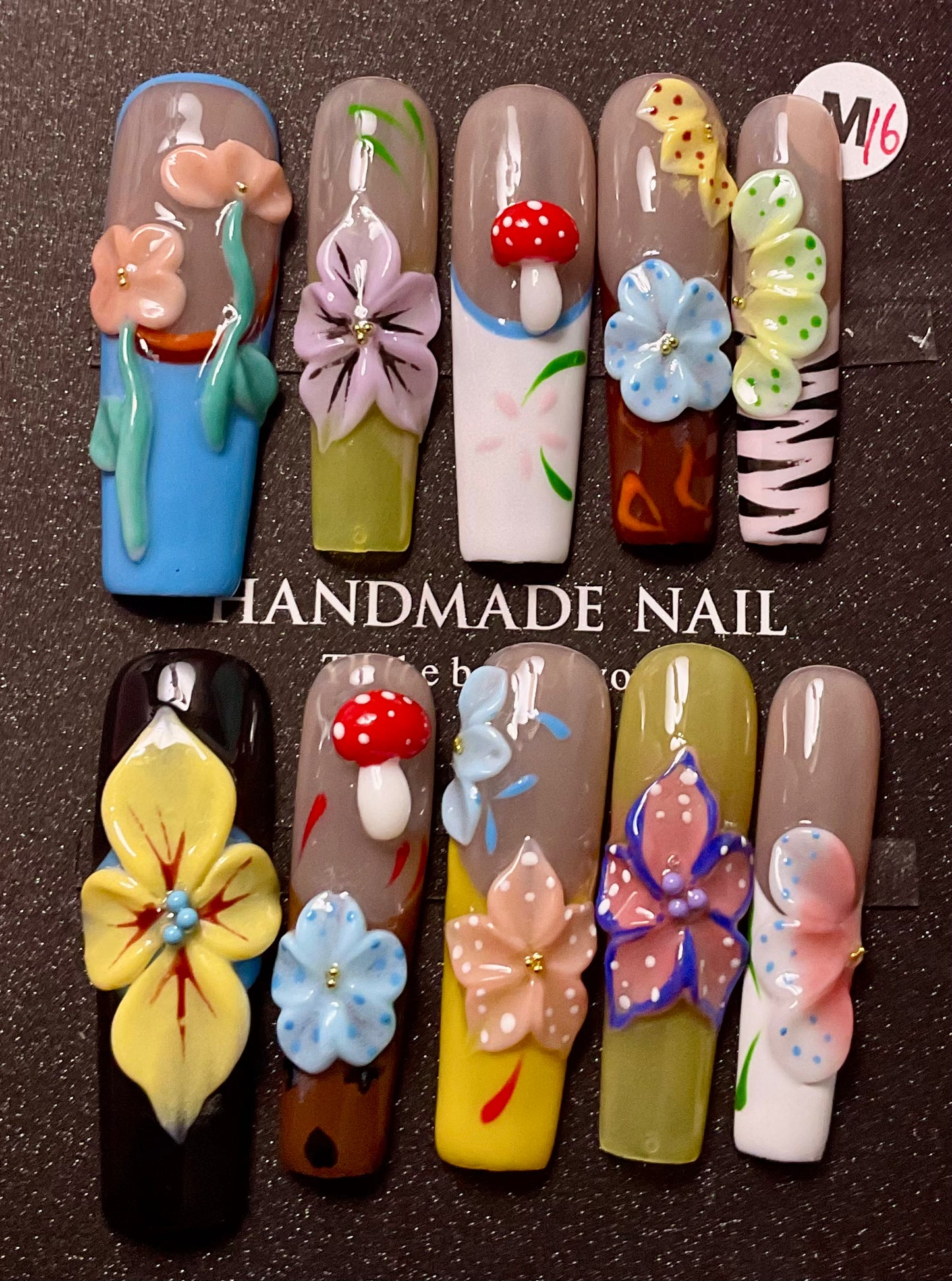 Secret Garden Press On Nails