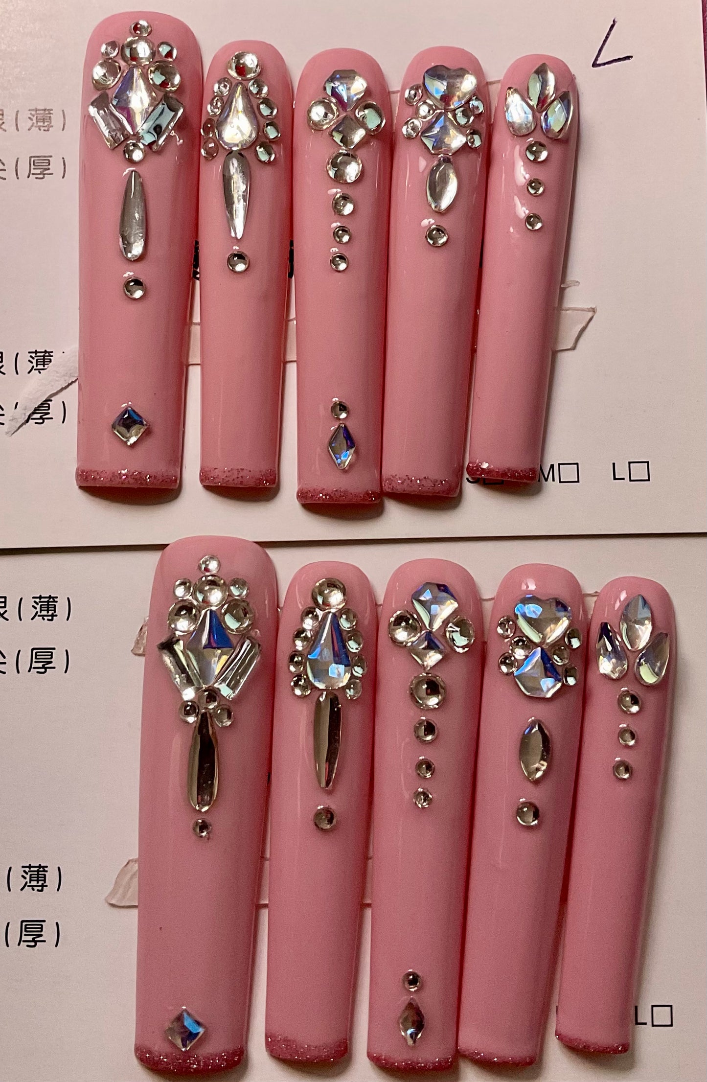 Diamond Radiance Press On Nails