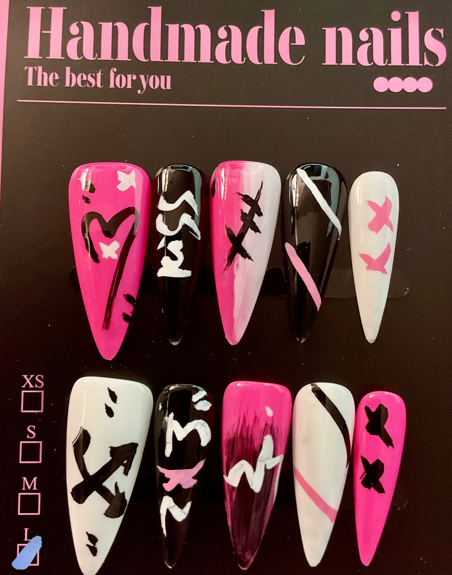 XOXO Rebel Press On Nails