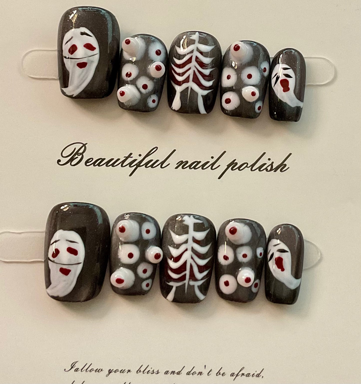 Haunted Eyes Press On Nails