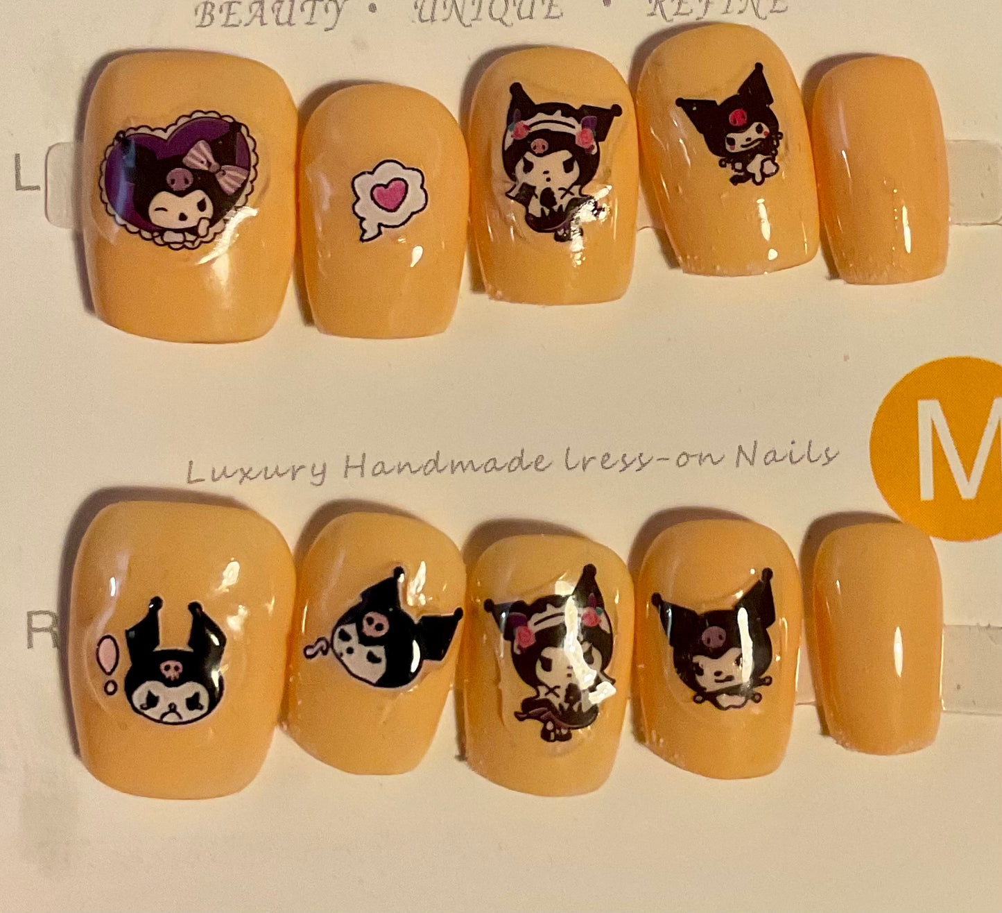 Kuromi Press On Nails