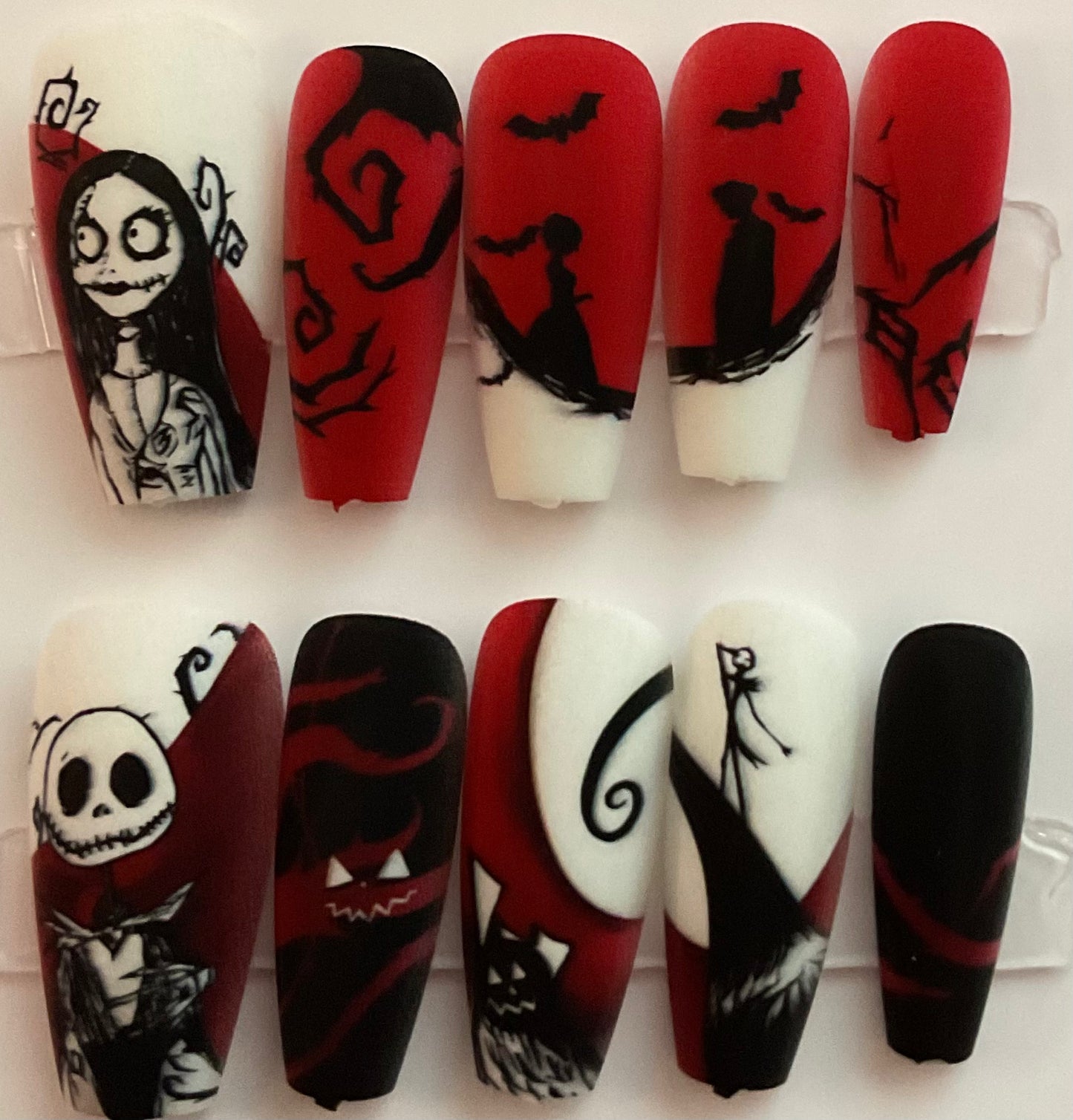 Night Before Christmas Press On Nails