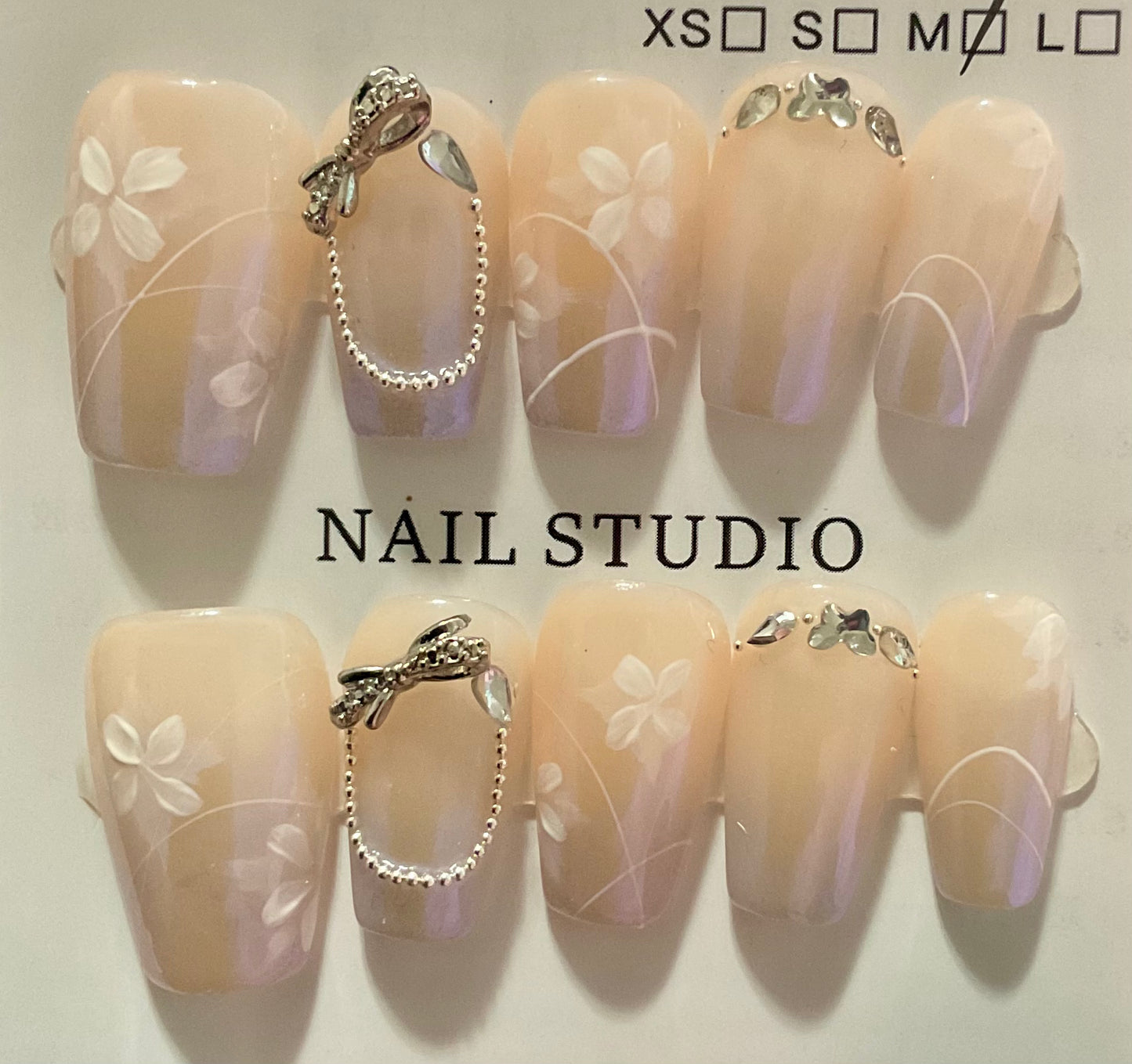 Petal Whisper Press On Nails