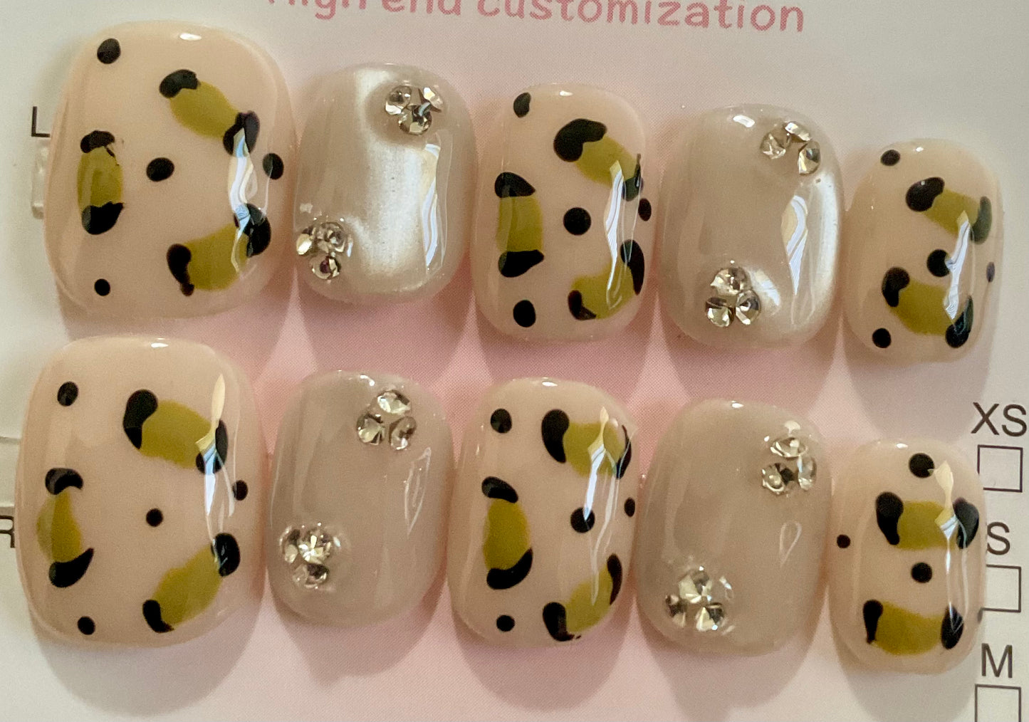 Leopard Print Press On Nails