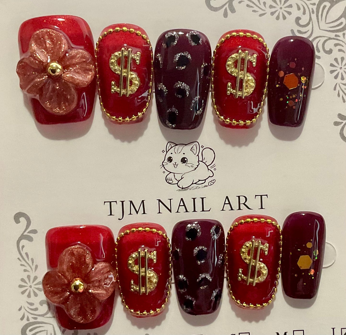 Rich & Regal Press On Nails