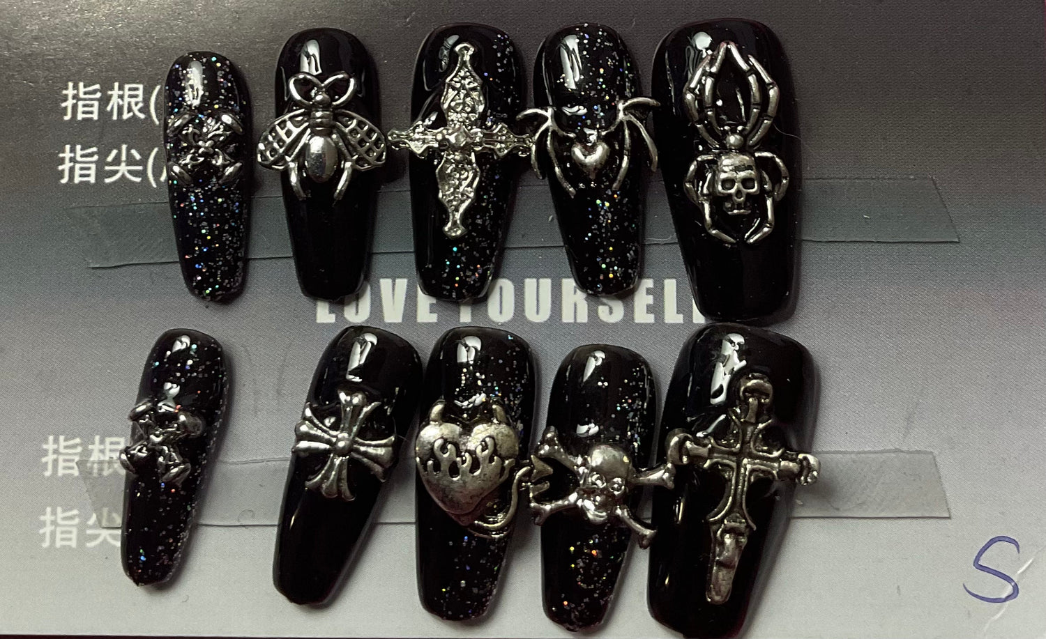 Gothic/Dark and Moody Nails