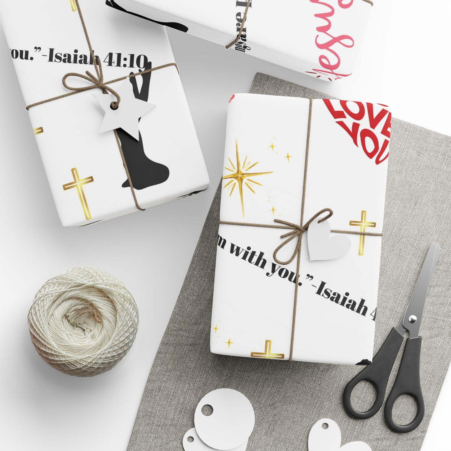 Faith-Inspired Wrapping Paper for Special Occasions
