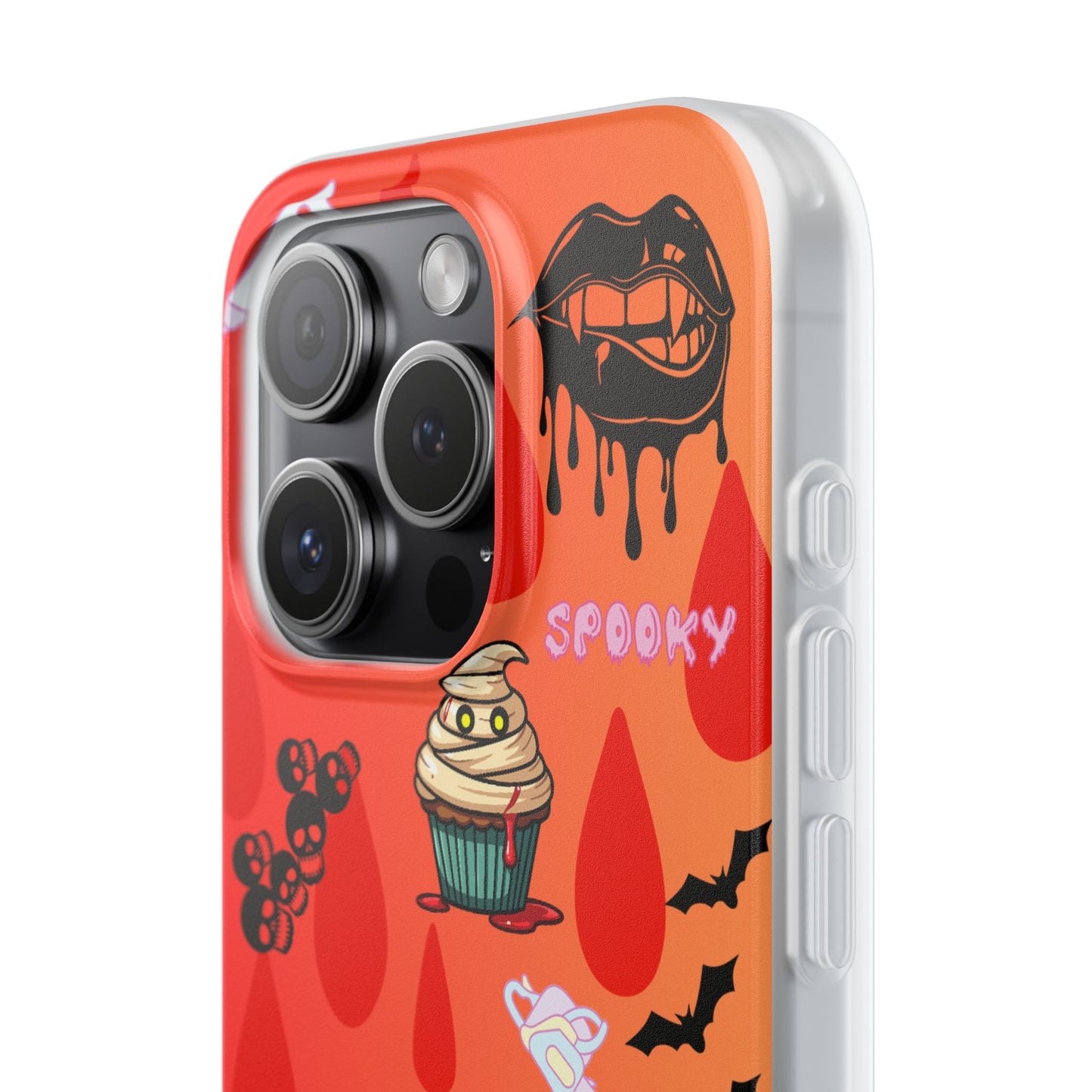 Spooky Flexi Cases for Halloween Lovers, Halloween Phone Case, Horror Phone Cover, Cute Creepy Case, Halloween Gifts