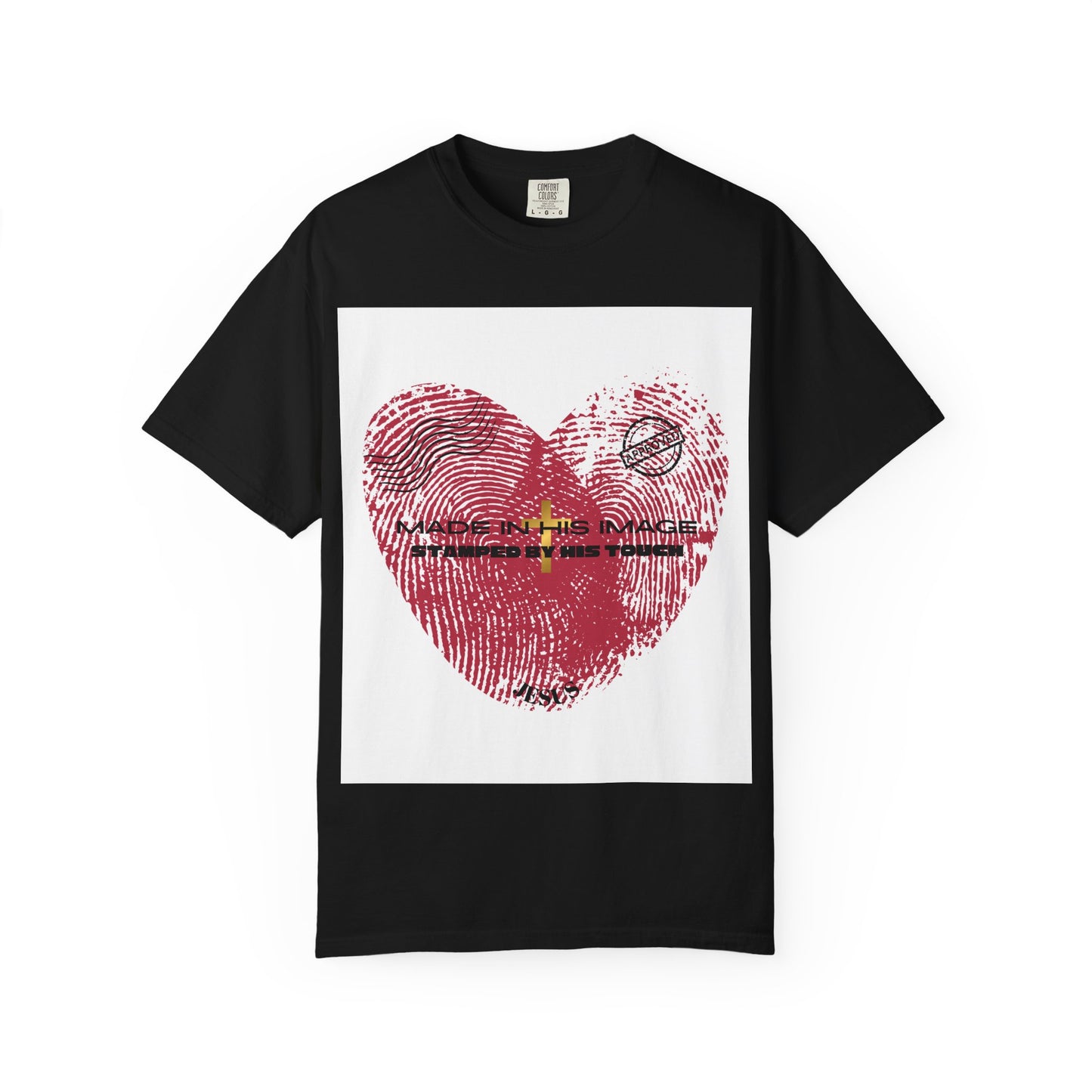 Love Affirmation T-Shirt, Heart Design Tee,  Faith-Based Fashion