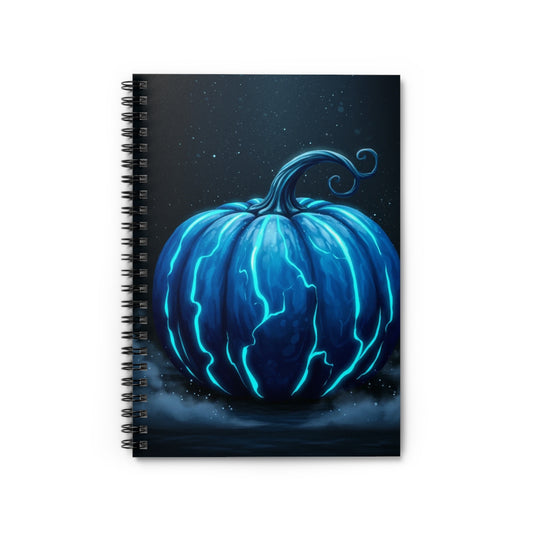 Enchanted Pumpkin Spiral Notebook - Perfect for Halloween Planning, Fall Journaling, Creative Writing, Gift for Spooky Lovers