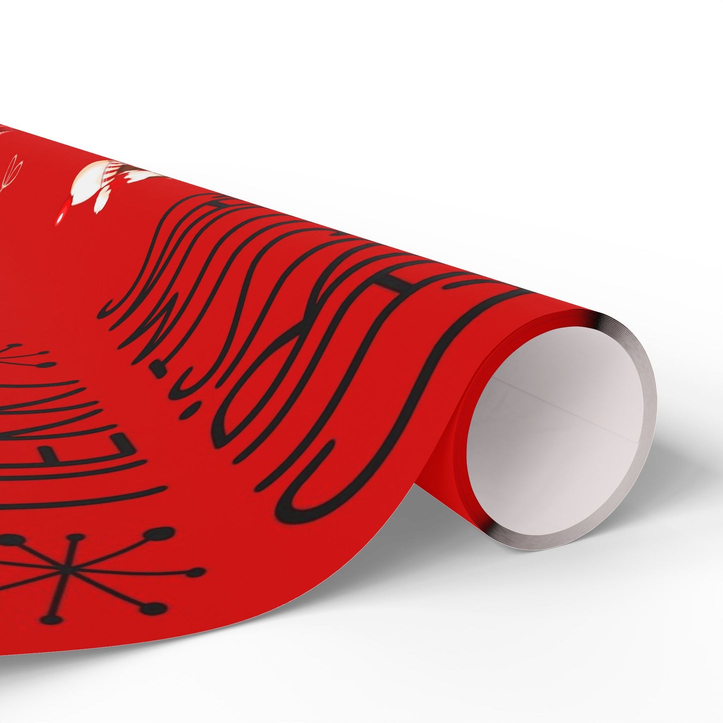 Festive Wrapping Paper for Christmas Gifts, Holiday Present Wrap.