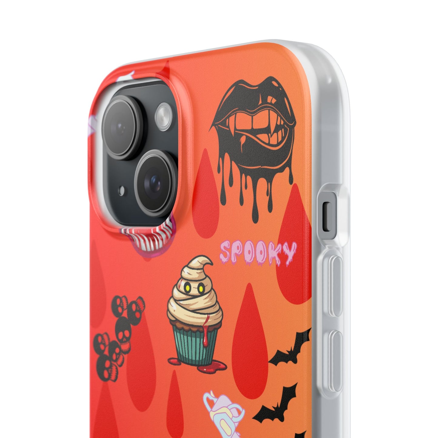 Spooky Flexi Cases for Halloween Lovers, Halloween Phone Case, Horror Phone Cover, Cute Creepy Case, Halloween Gifts