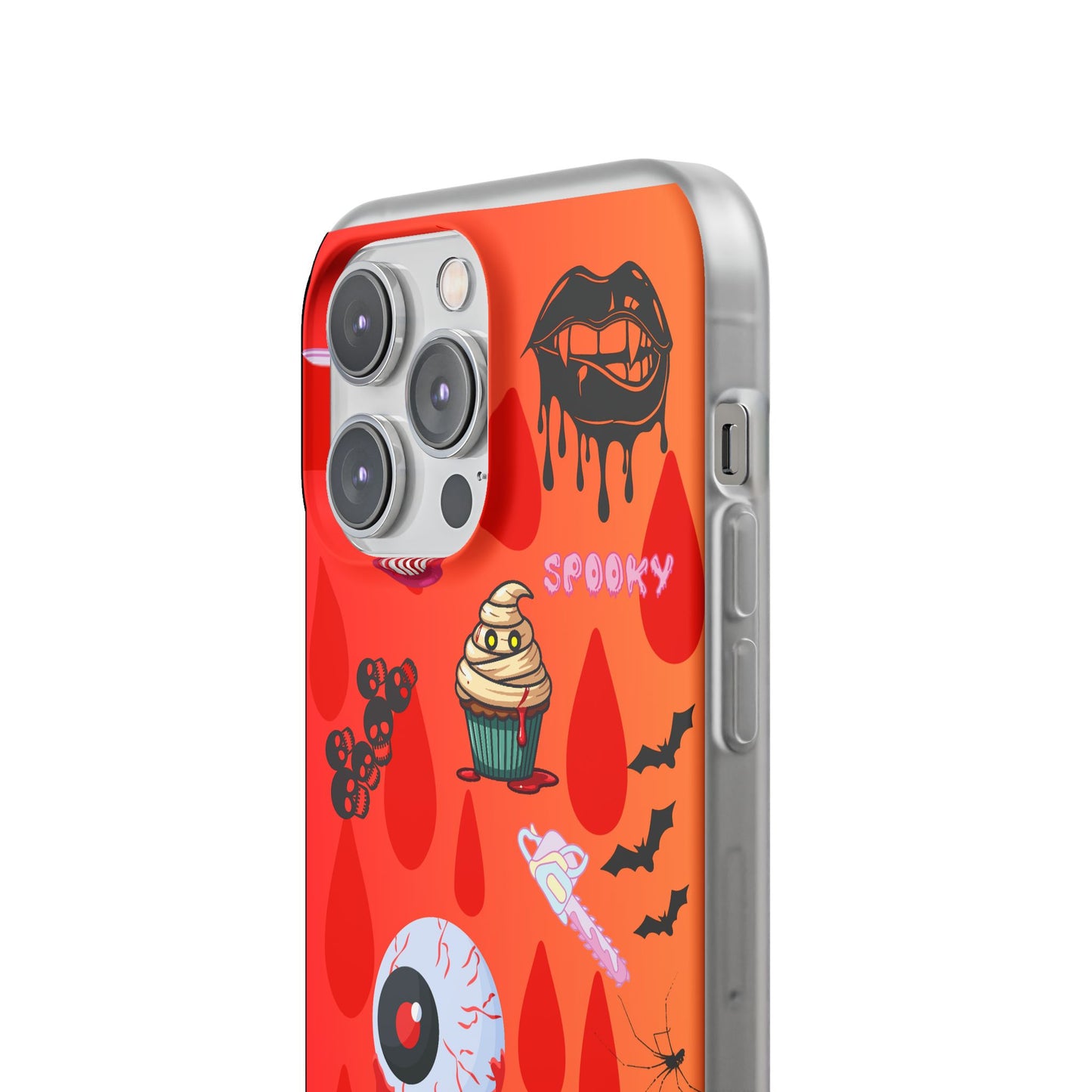 Spooky Flexi Cases for Halloween Lovers, Halloween Phone Case, Horror Phone Cover, Cute Creepy Case, Halloween Gifts