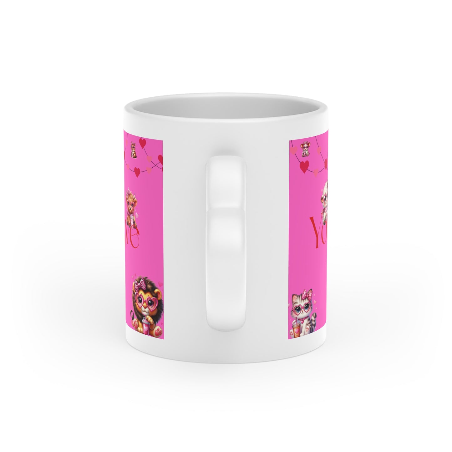 Heart-Shaped Mug, Cute valentine's mug
