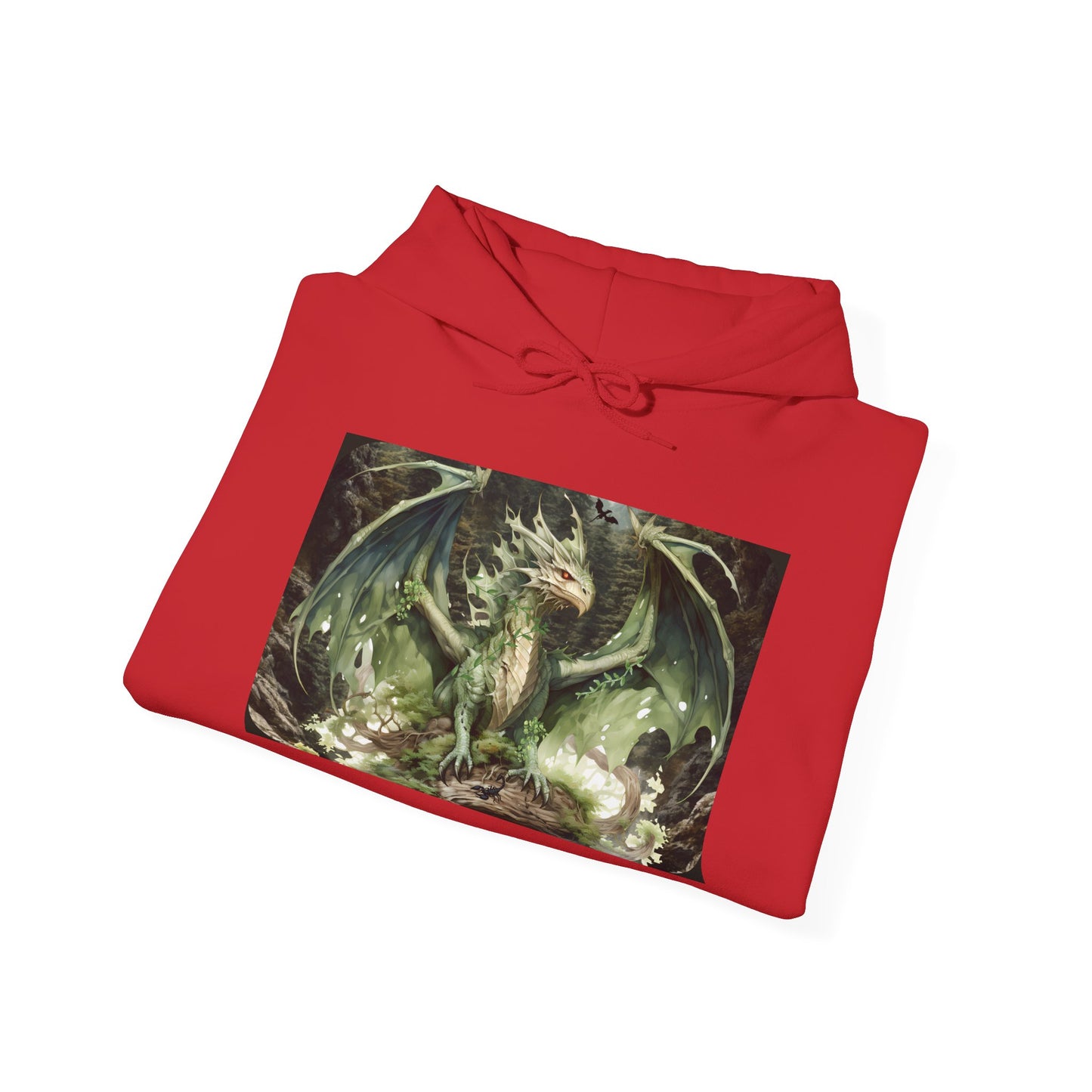 Fantasy Dragon & Sword Unisex Hooded Sweatshirt, Perfect for Fall,