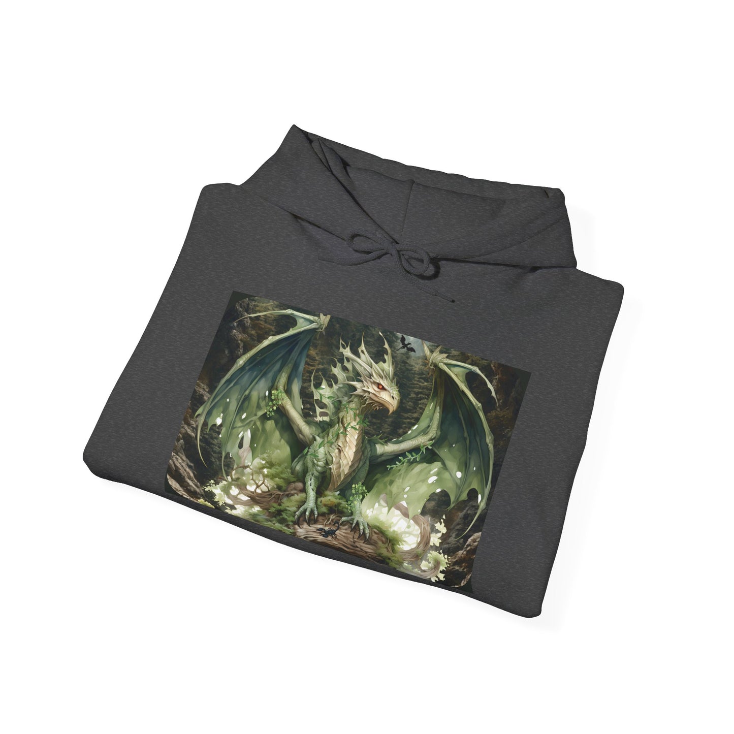 Fantasy Dragon & Sword Unisex Hooded Sweatshirt, Perfect for Fall,