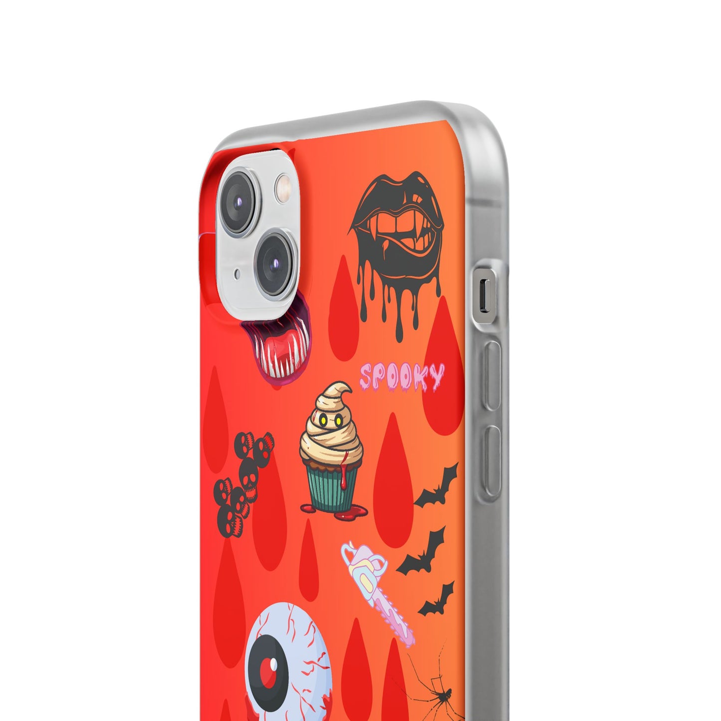 Spooky Flexi Cases for Halloween Lovers, Halloween Phone Case, Horror Phone Cover, Cute Creepy Case, Halloween Gifts