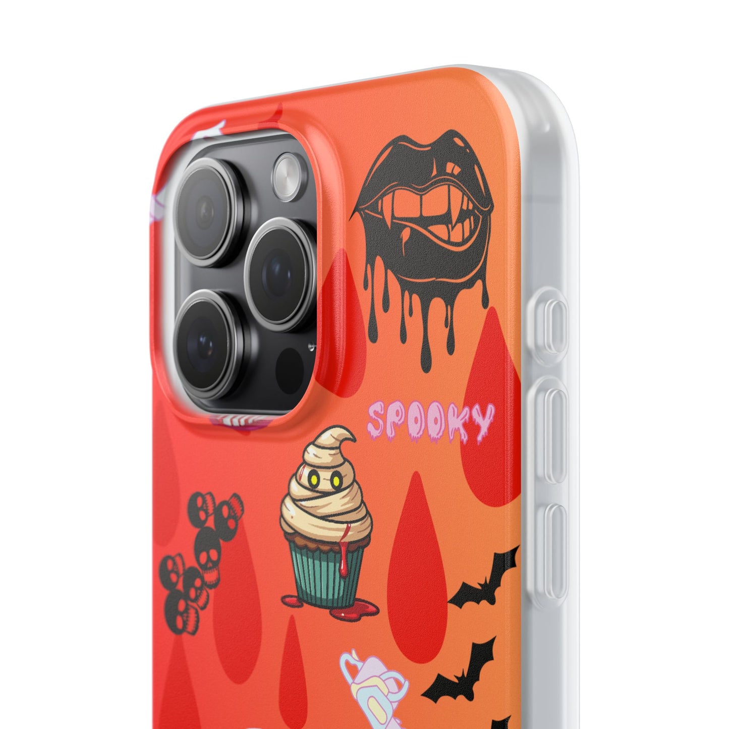 Spooky Flexi Cases for Halloween Lovers, Halloween Phone Case, Horror Phone Cover, Cute Creepy Case, Halloween Gifts