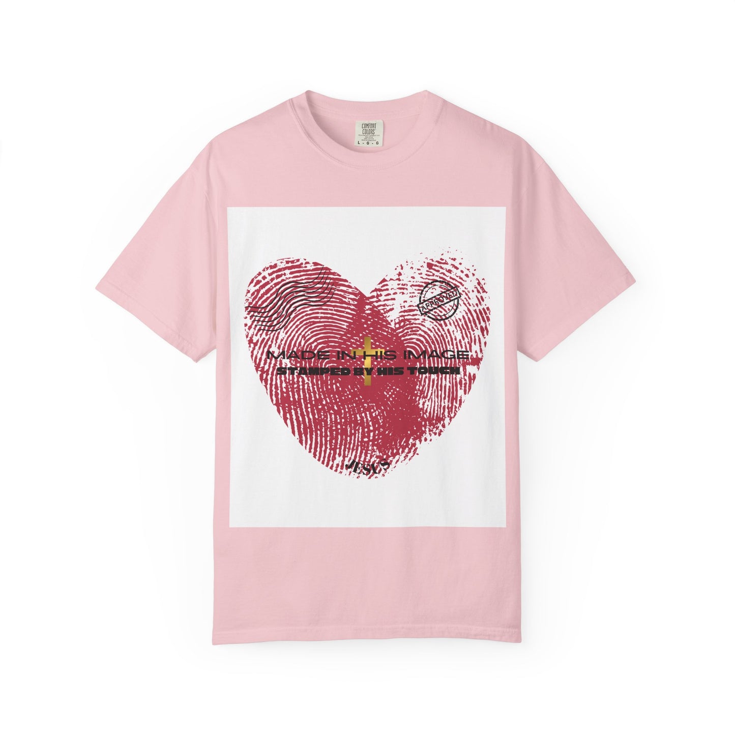 Love Affirmation T-Shirt, Heart Design Tee,  Faith-Based Fashion